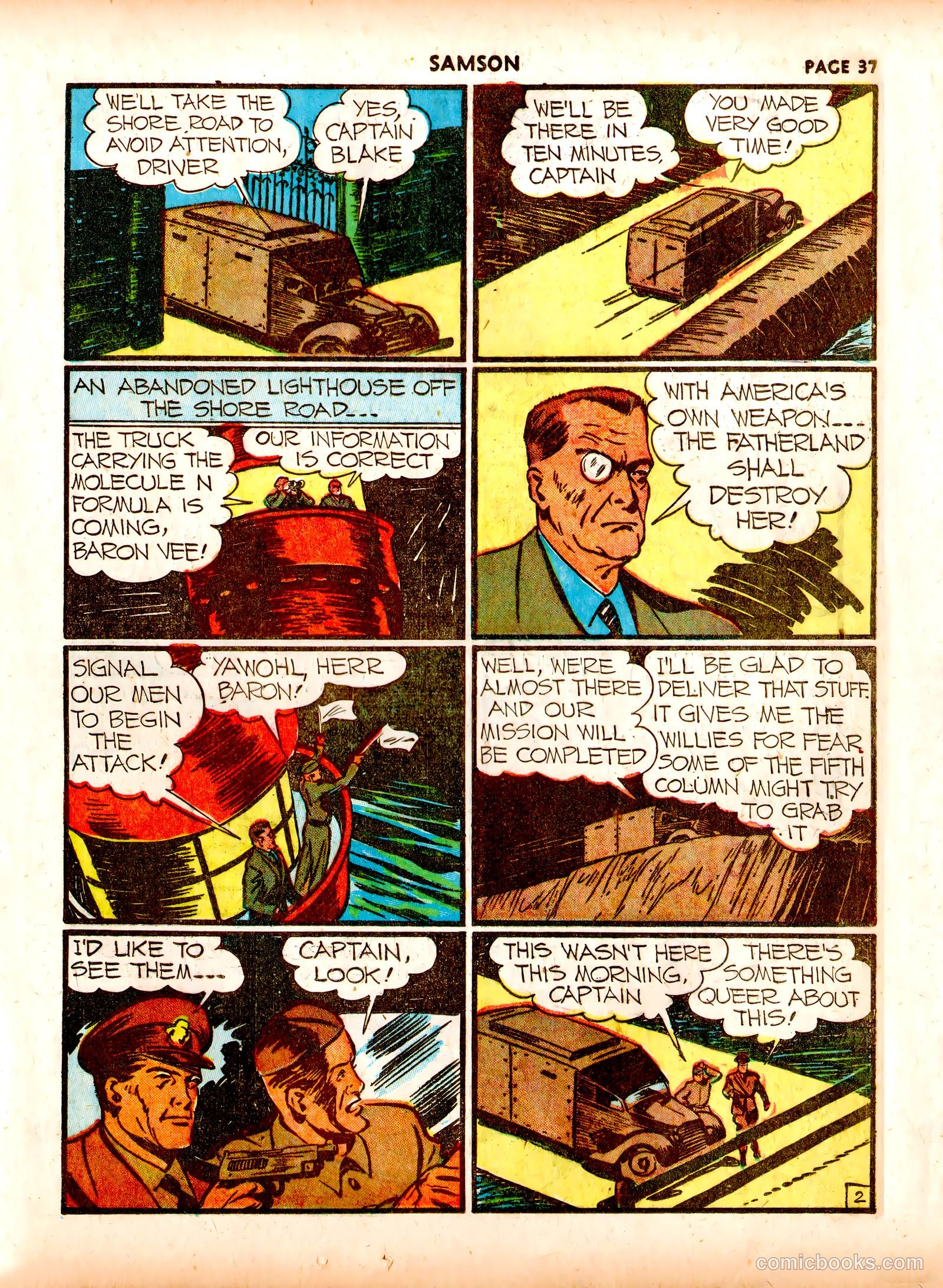Samson #5 (1941) — page 38 of 67