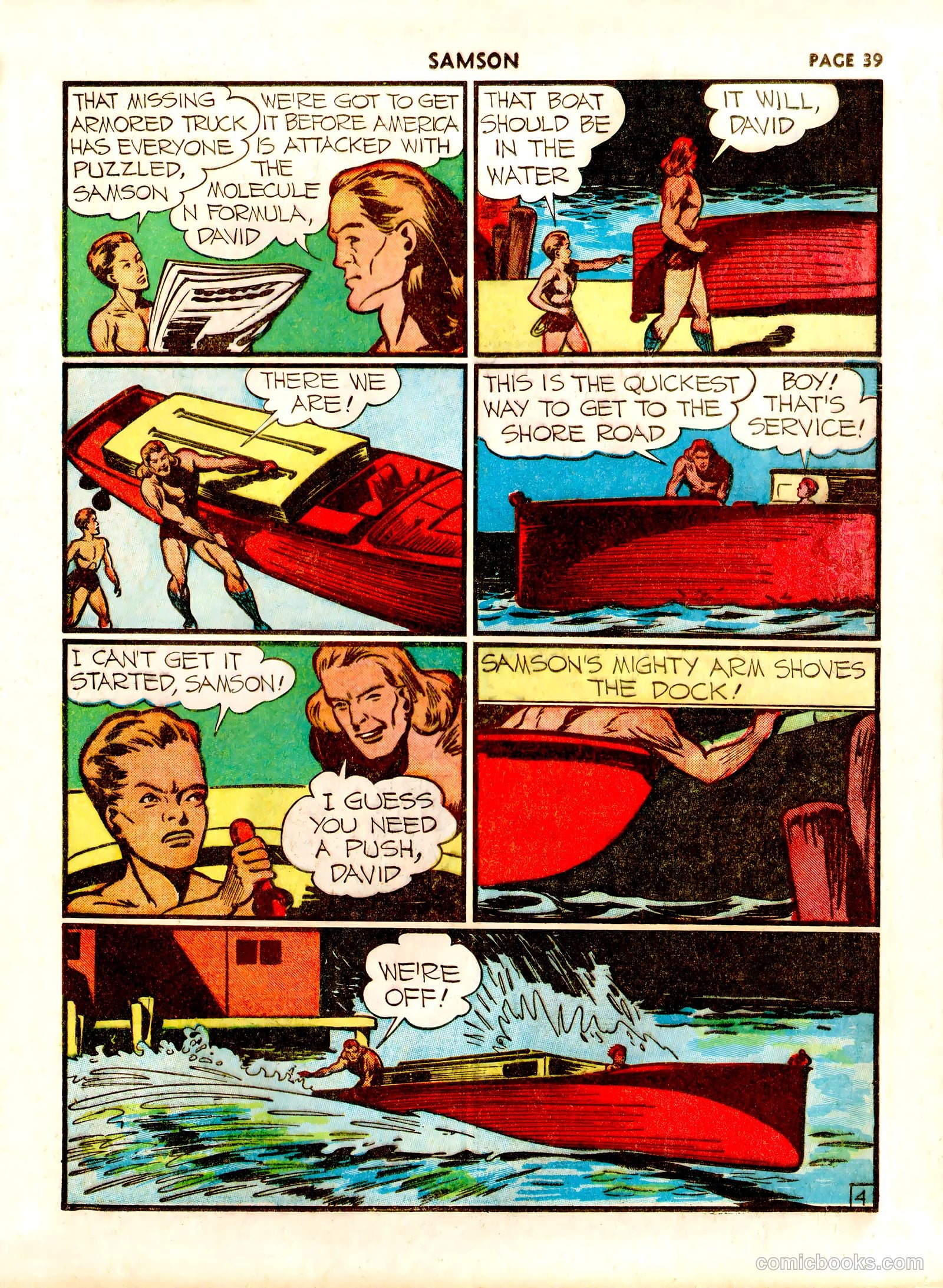 Samson #5 (1941) — page 40 of 67