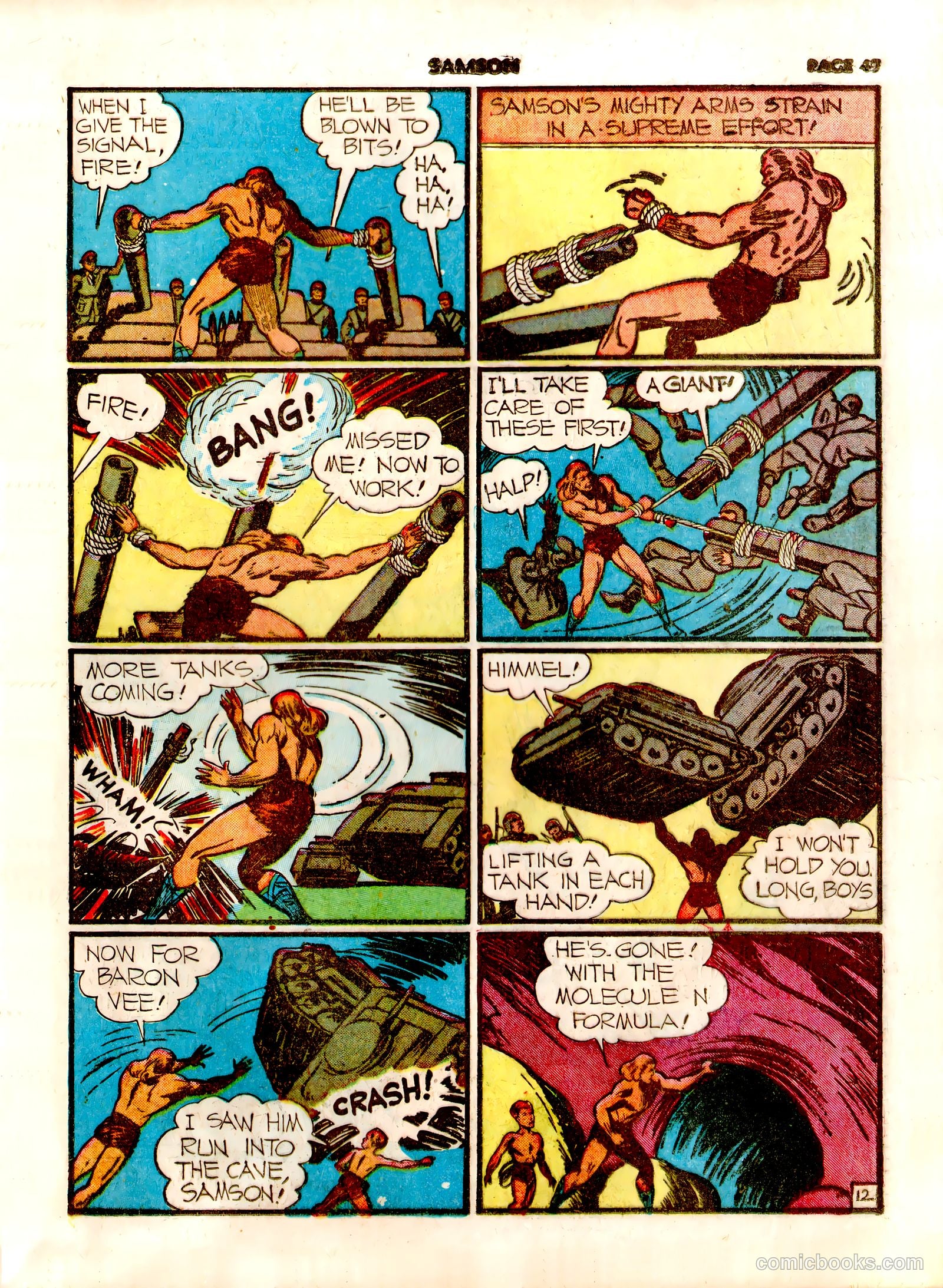 Samson #5 (1941) — page 48 of 67