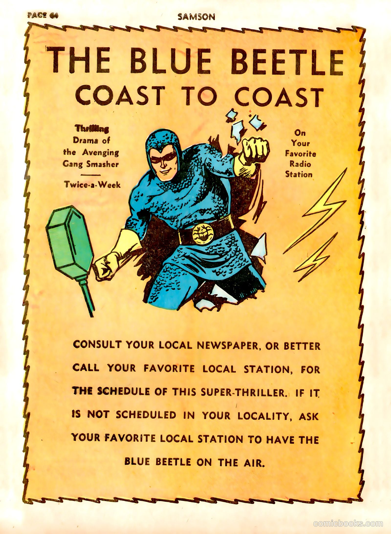 Samson #5 (1941) — page 65 of 67