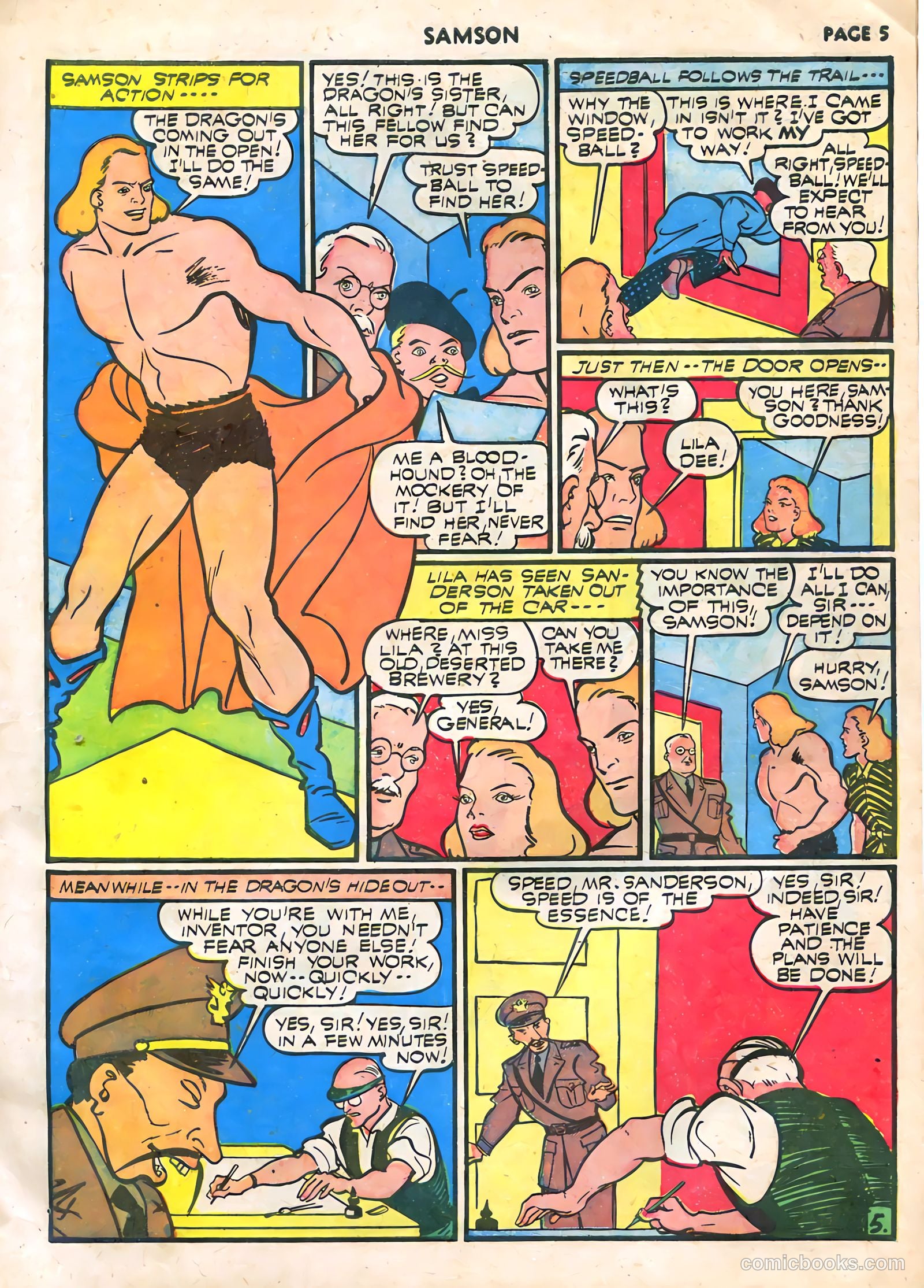 Samson #6 (1941) — page 7 of 68