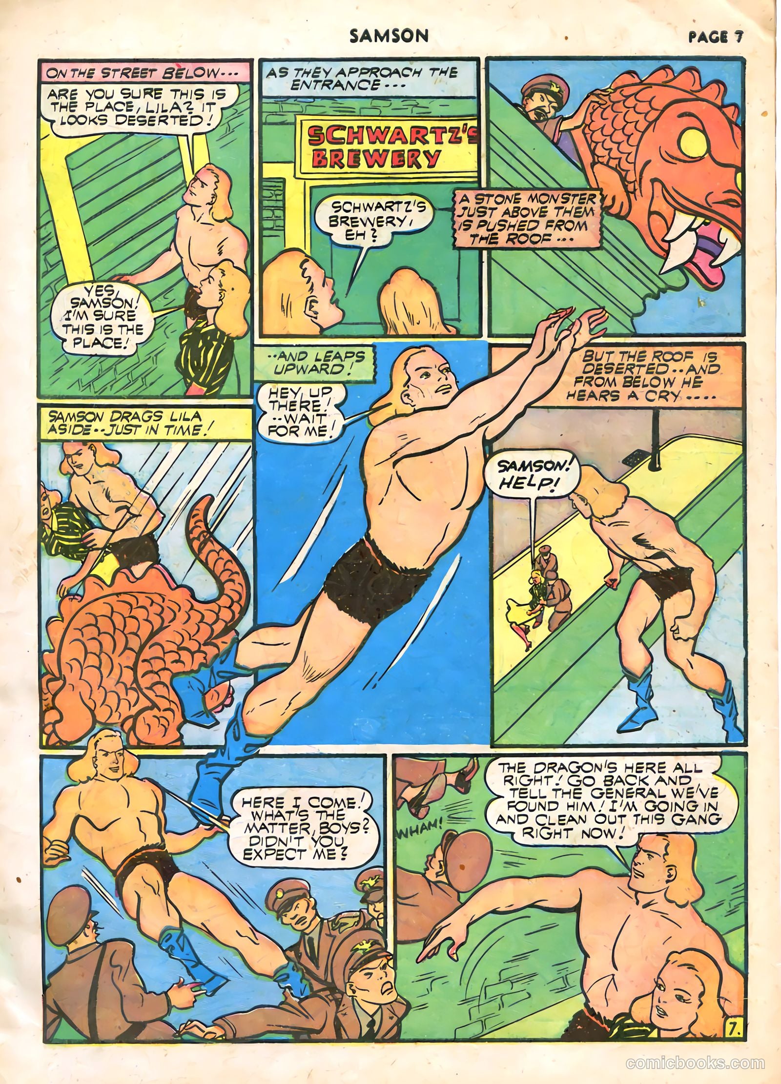Samson #6 (1941) — page 9 of 68