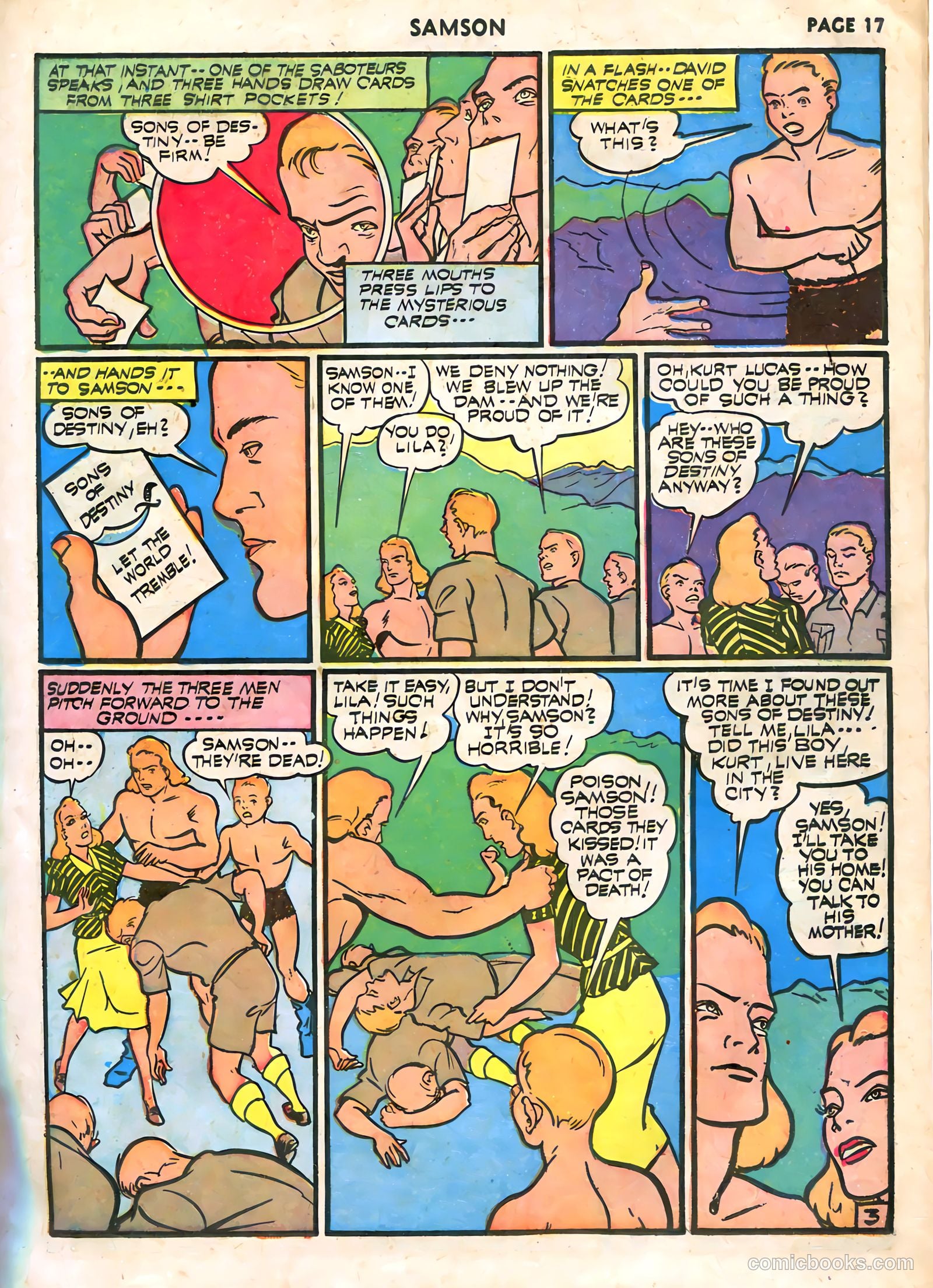 Samson #6 (1941) — page 19 of 68