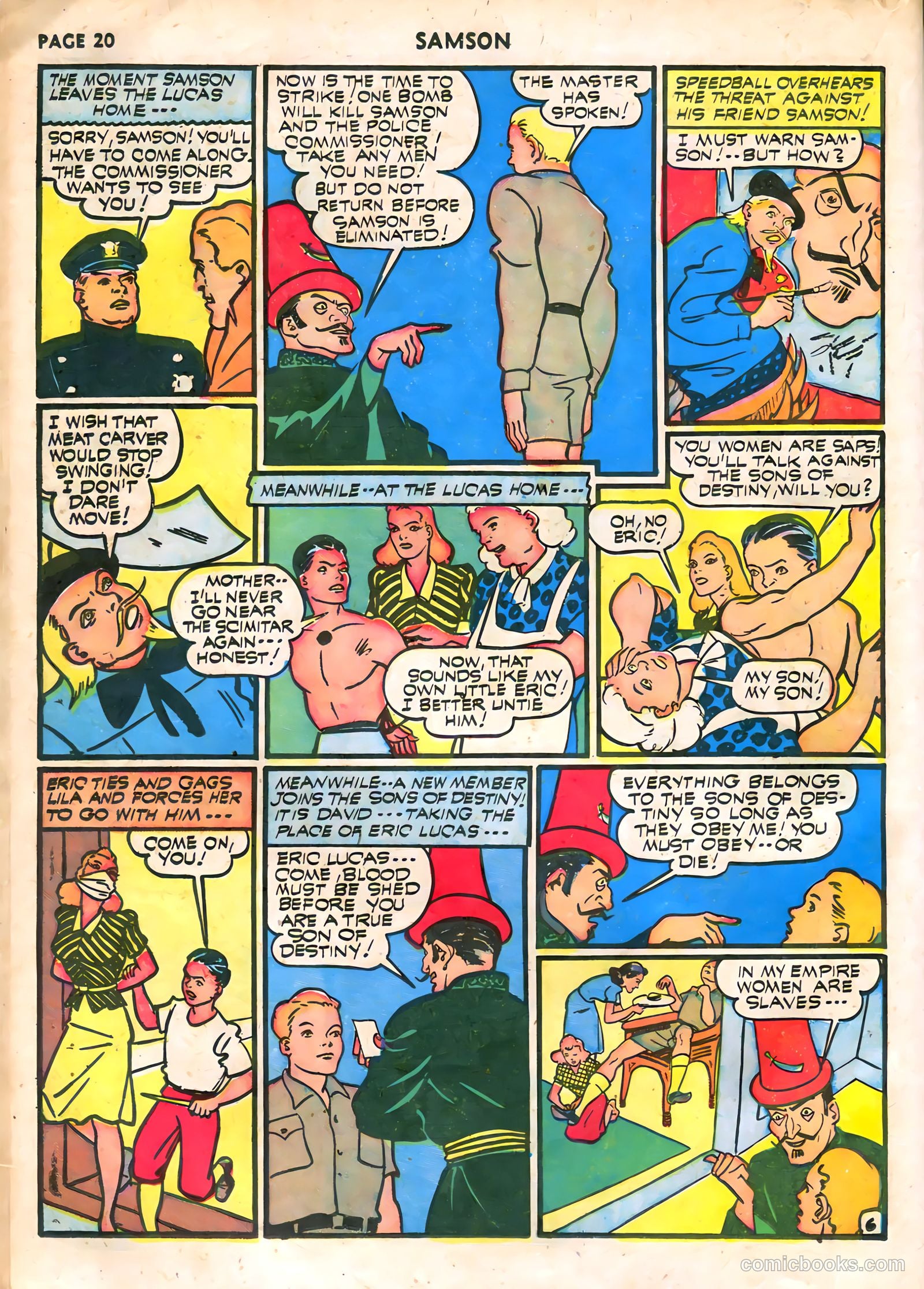 Samson #6 (1941) — page 22 of 68