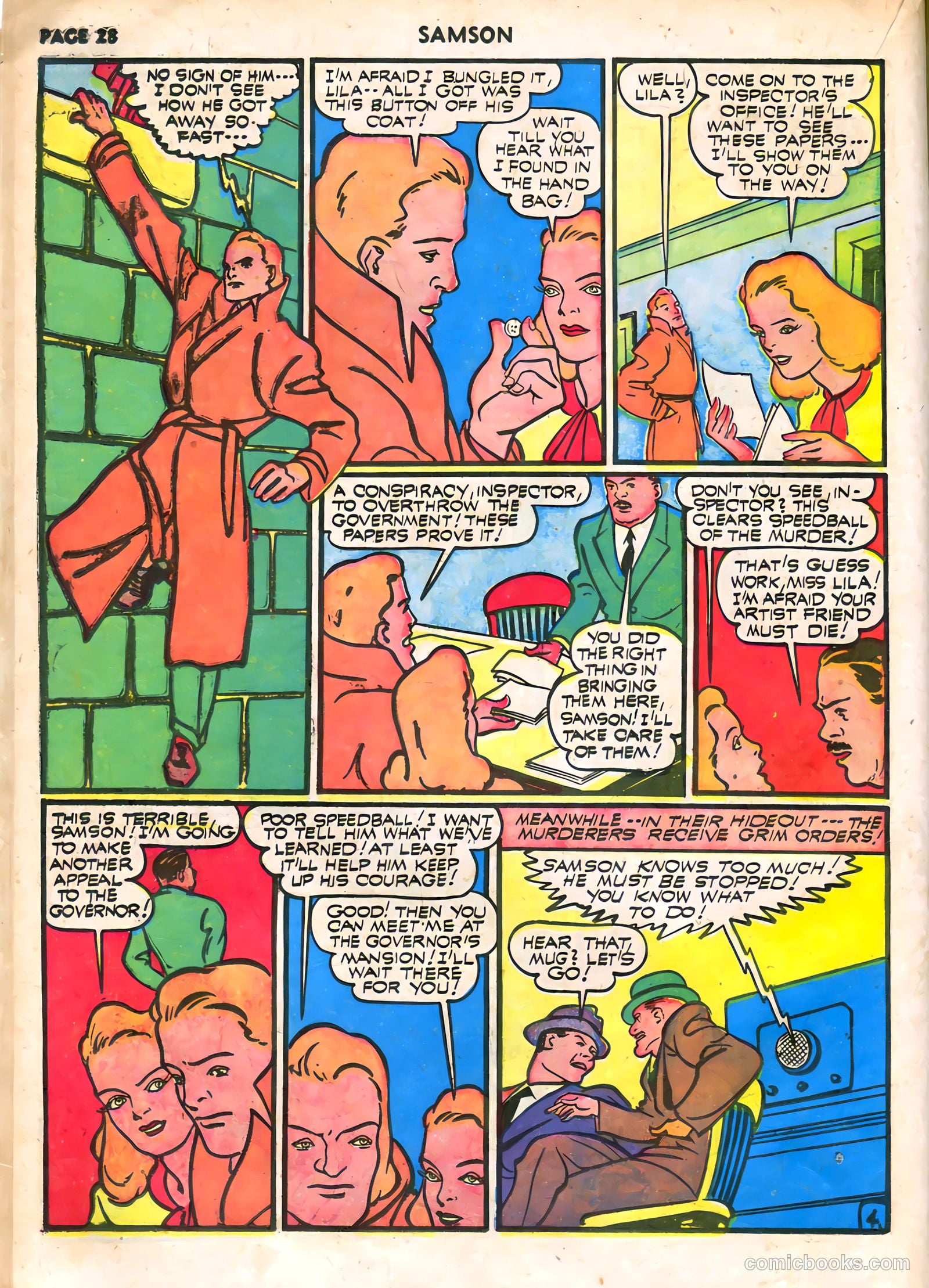 Samson #6 (1941) — page 30 of 68