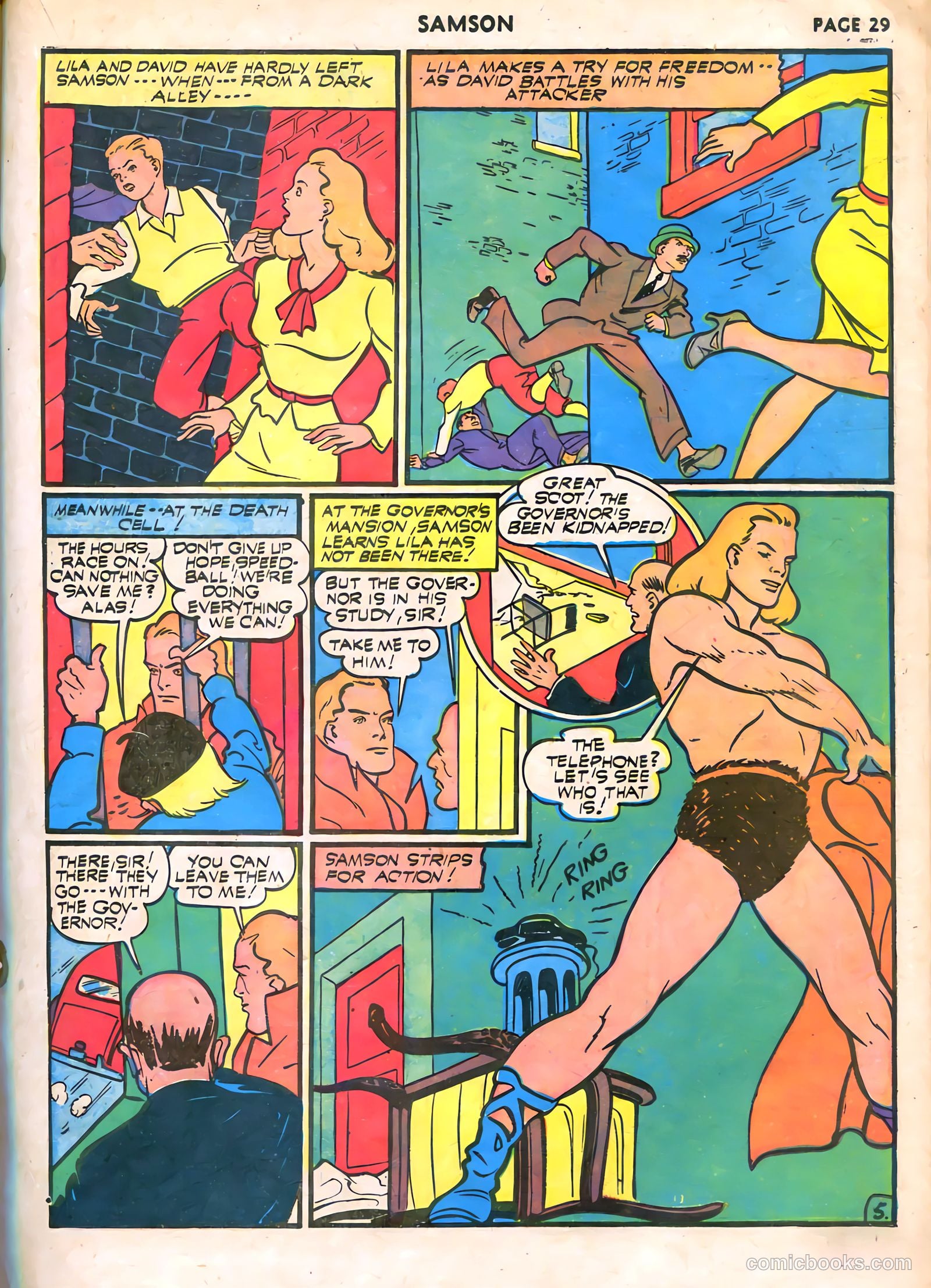 Samson #6 (1941) — page 31 of 68