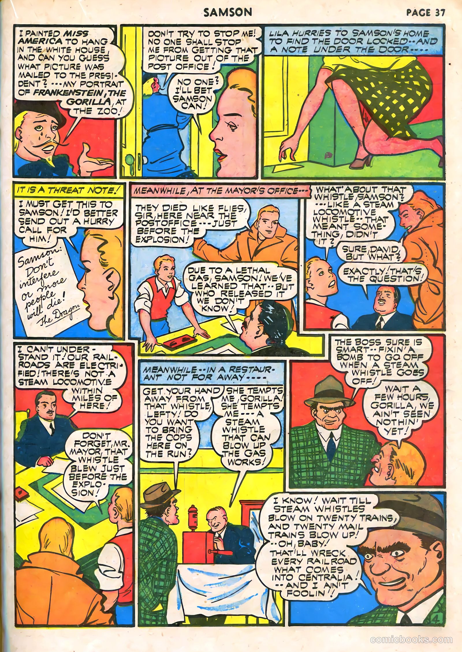 Samson #6 (1941) — page 39 of 68