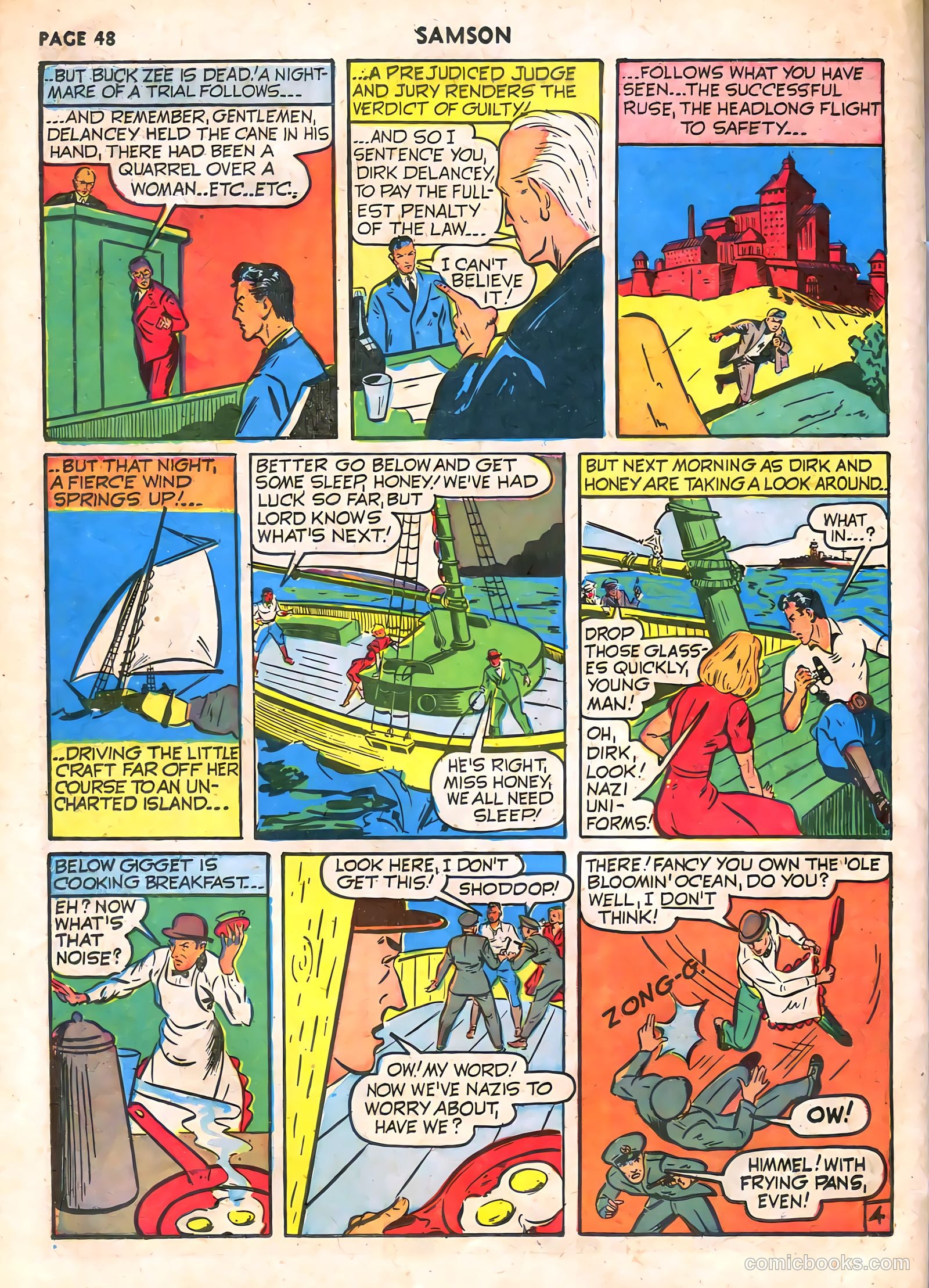 Samson #6 (1941) — page 50 of 68