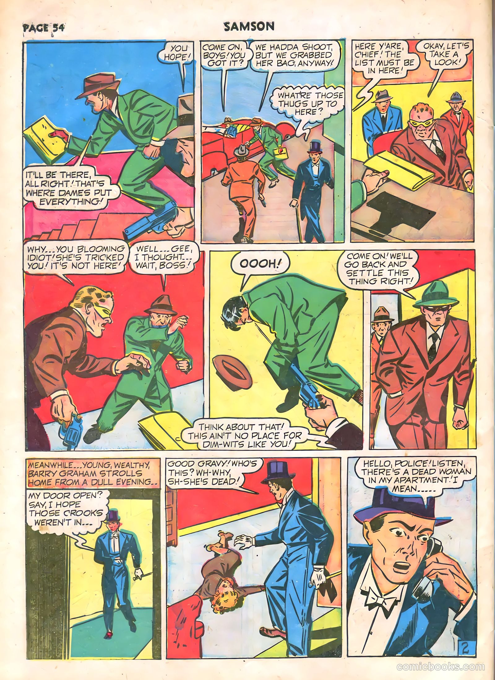Samson #6 (1941) — page 56 of 68