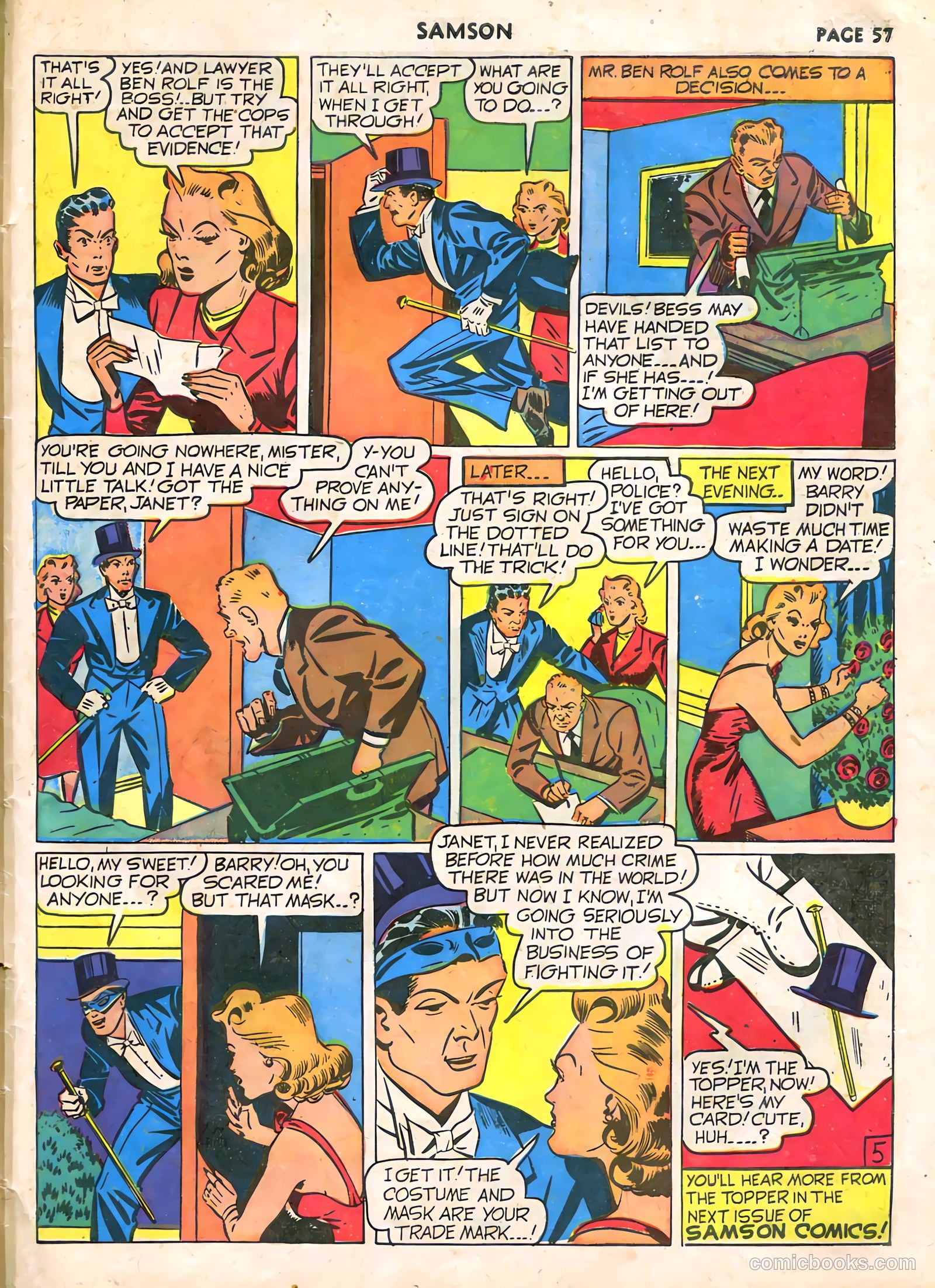 Samson #6 (1941) — page 59 of 68