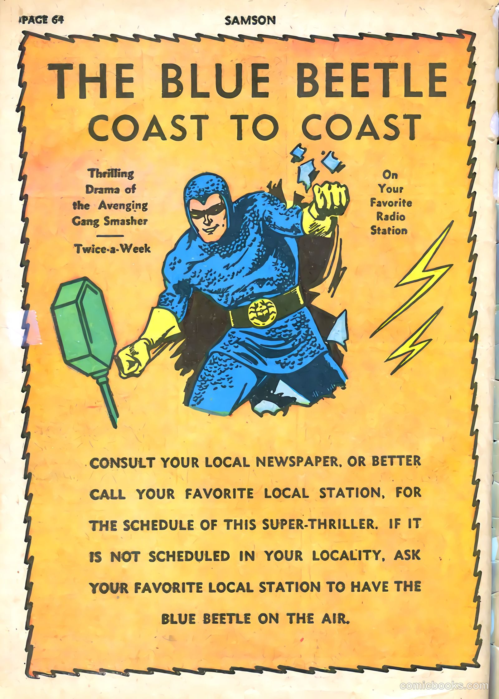Samson #6 (1941) — page 66 of 68