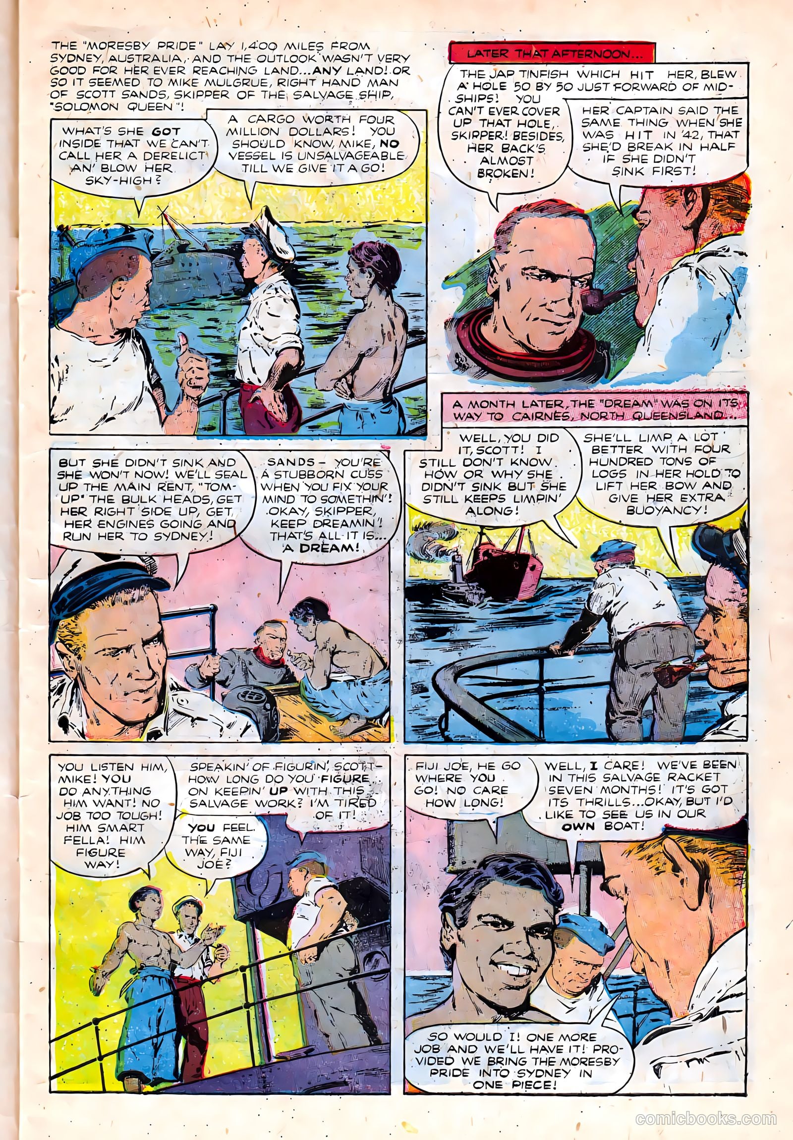 Sands of the South Pacific #1 (1953) — page 5 of 36