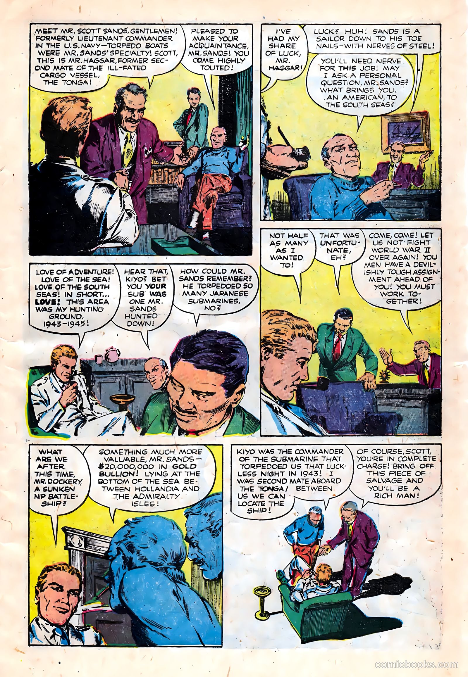 Sands of the South Pacific #1 (1953) — page 9 of 36