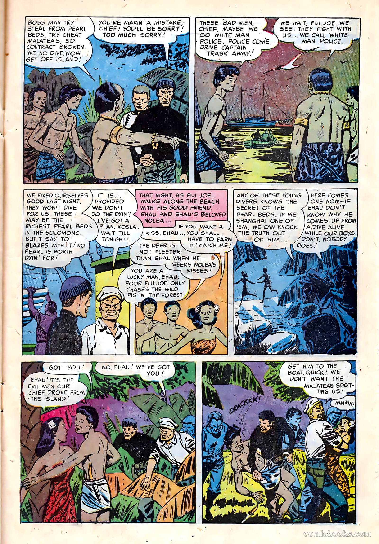 Sands of the South Pacific #1 (1953) — page 27 of 36