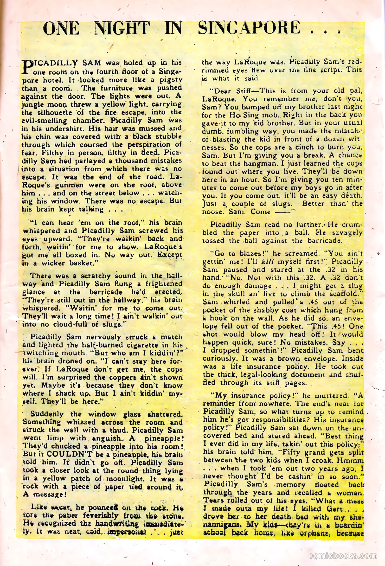 Sands of the South Pacific #1 (1953) — page 31 of 36