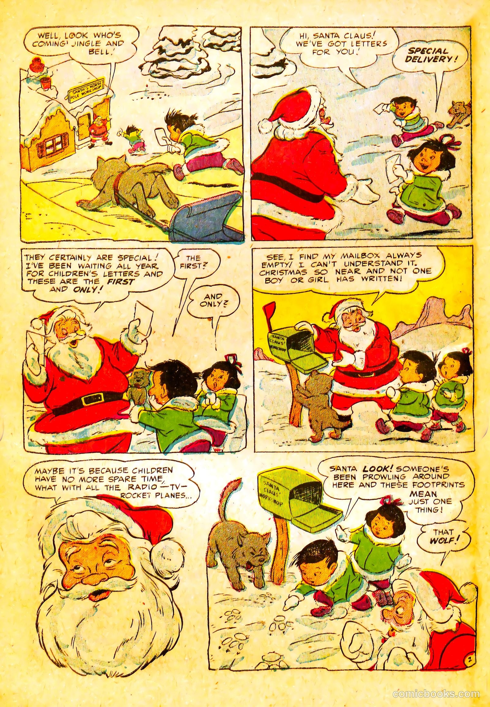 Santa Claus Parade #2 (1952) — page 10 of 100