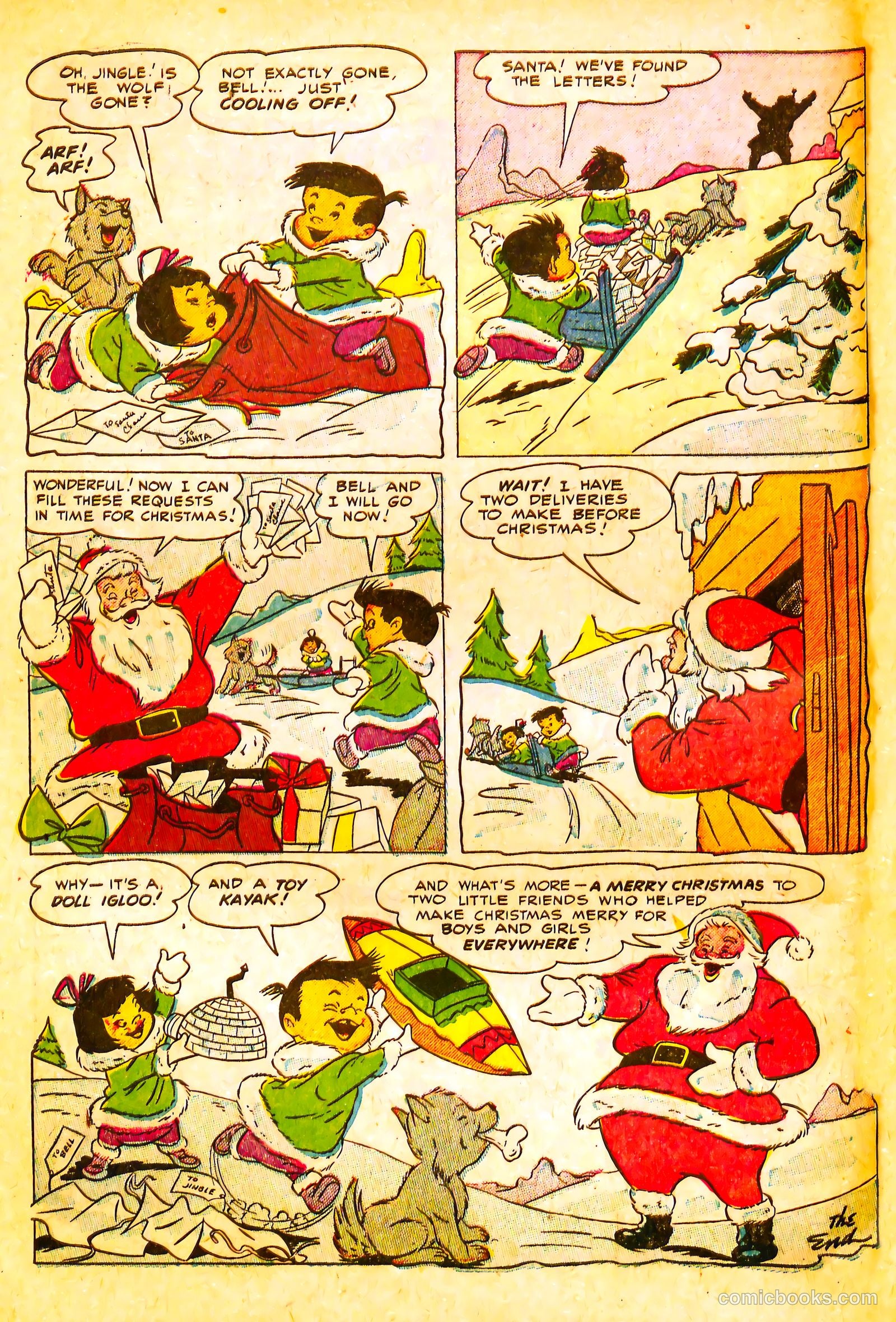 Santa Claus Parade #2 (1952) — page 16 of 100