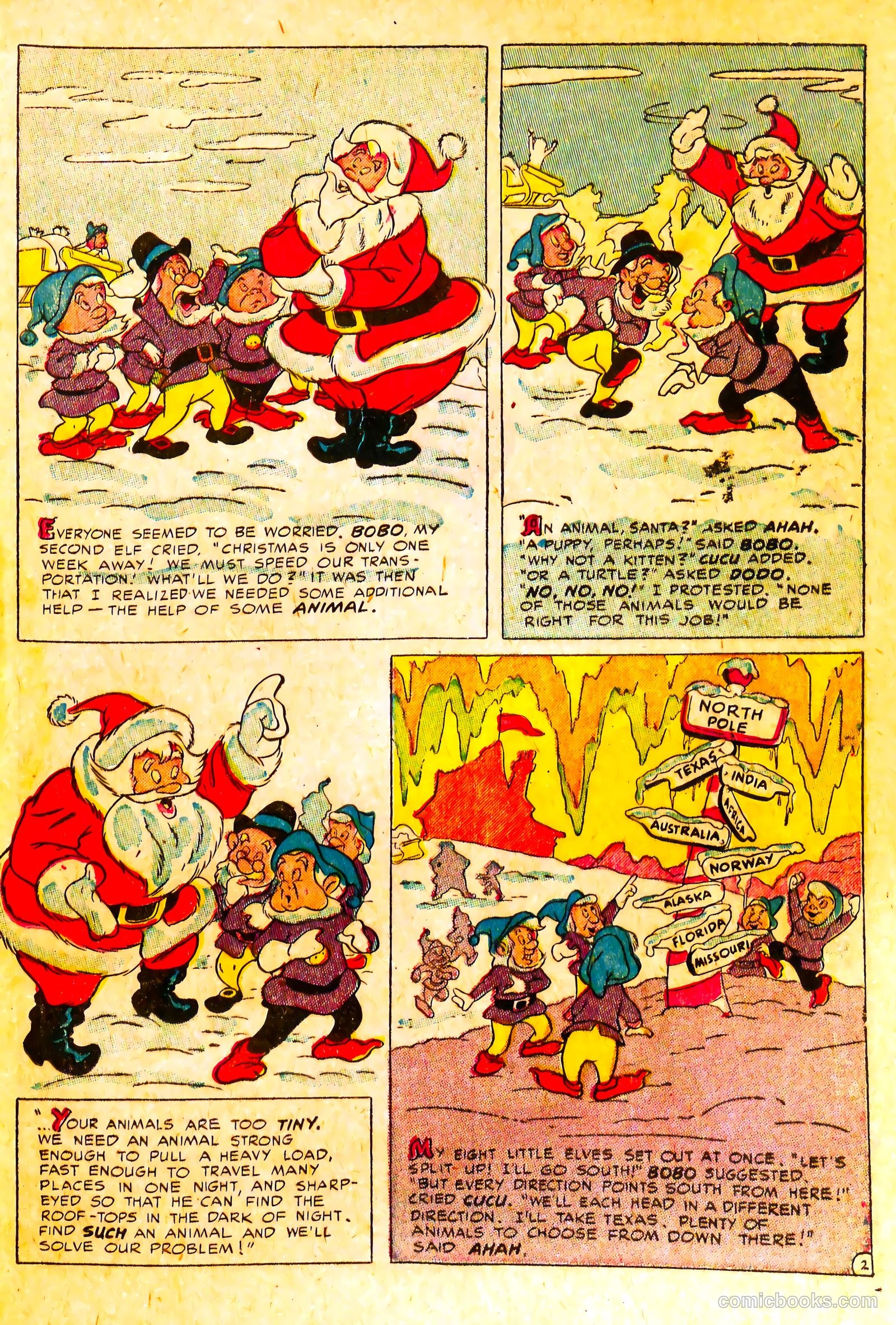 Santa Claus Parade #2 (1952) — page 23 of 100