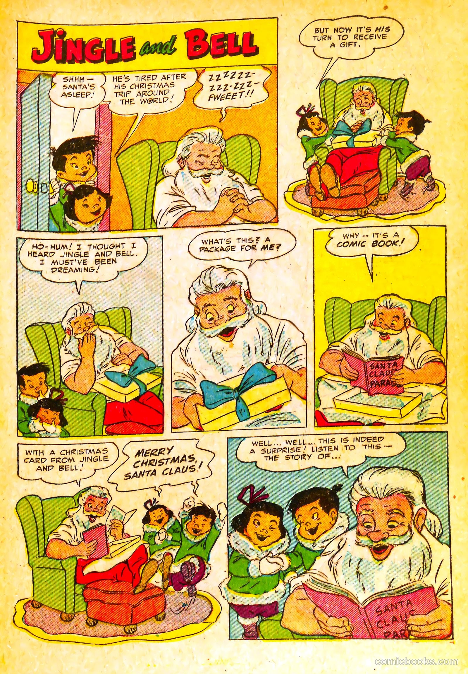 Santa Claus Parade #2 (1952) — page 57 of 100