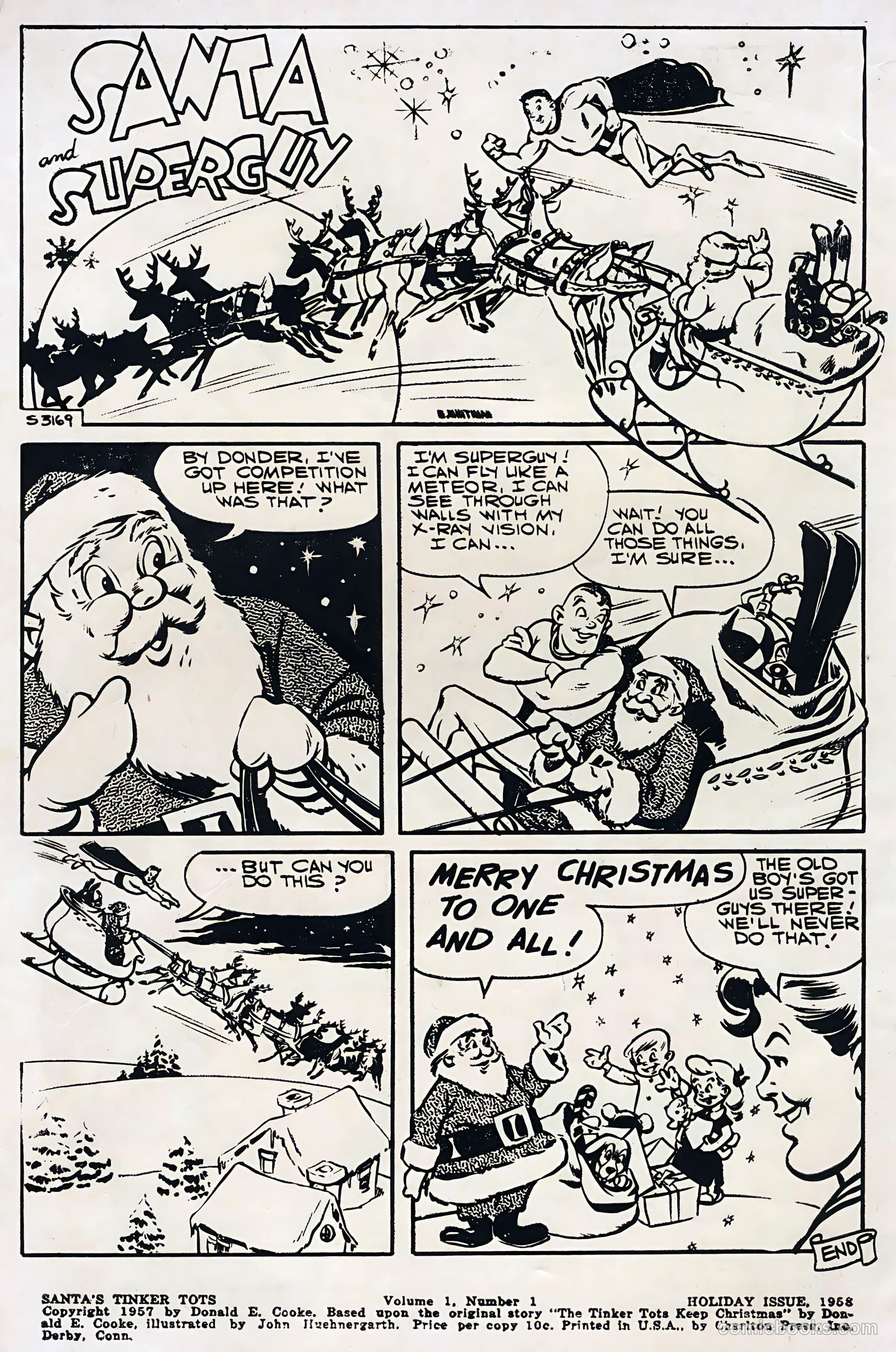 Santa's Tinker Tots #1 (1958) — page 2 of 36