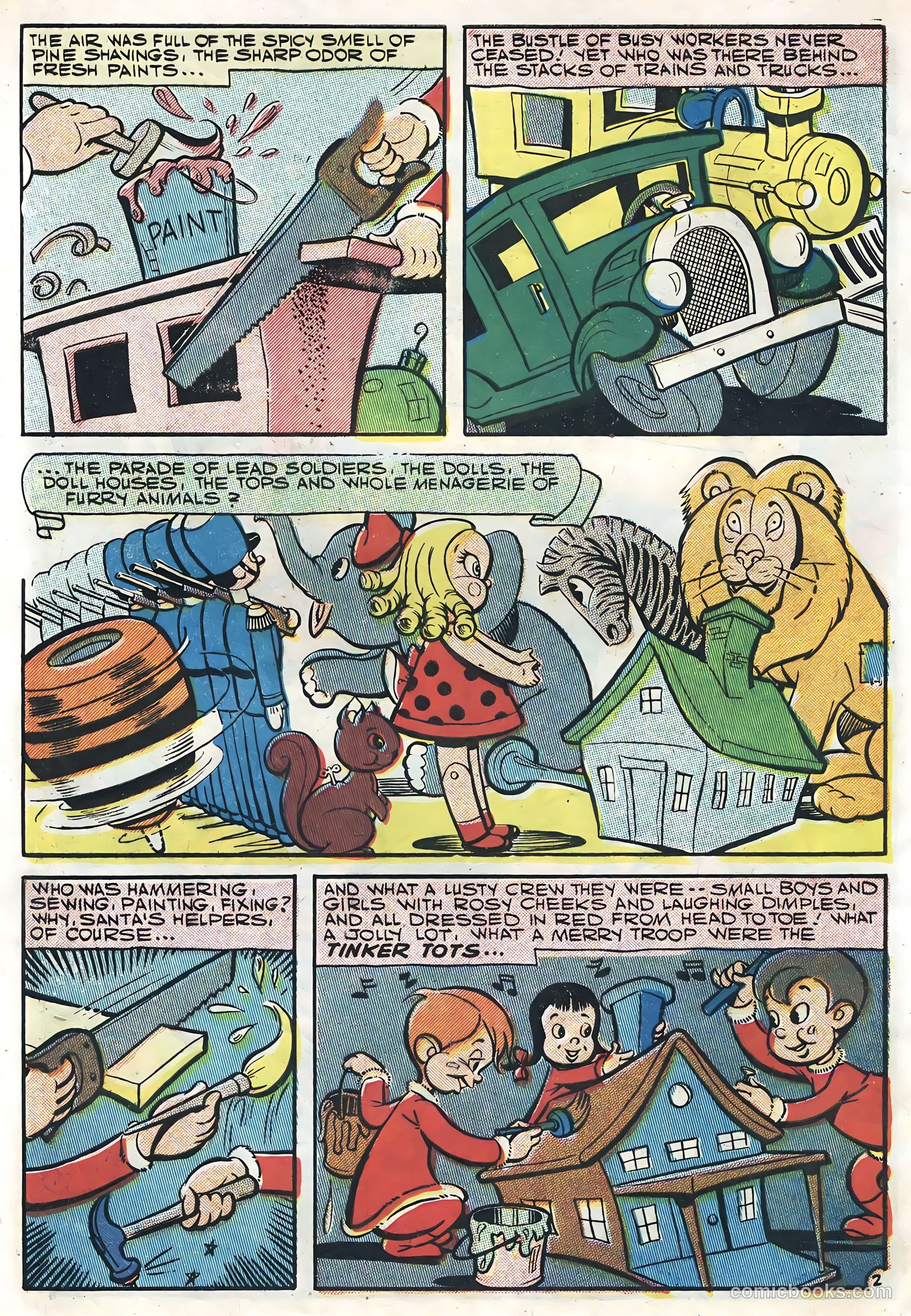 Santa's Tinker Tots #1 (1958) — page 4 of 36