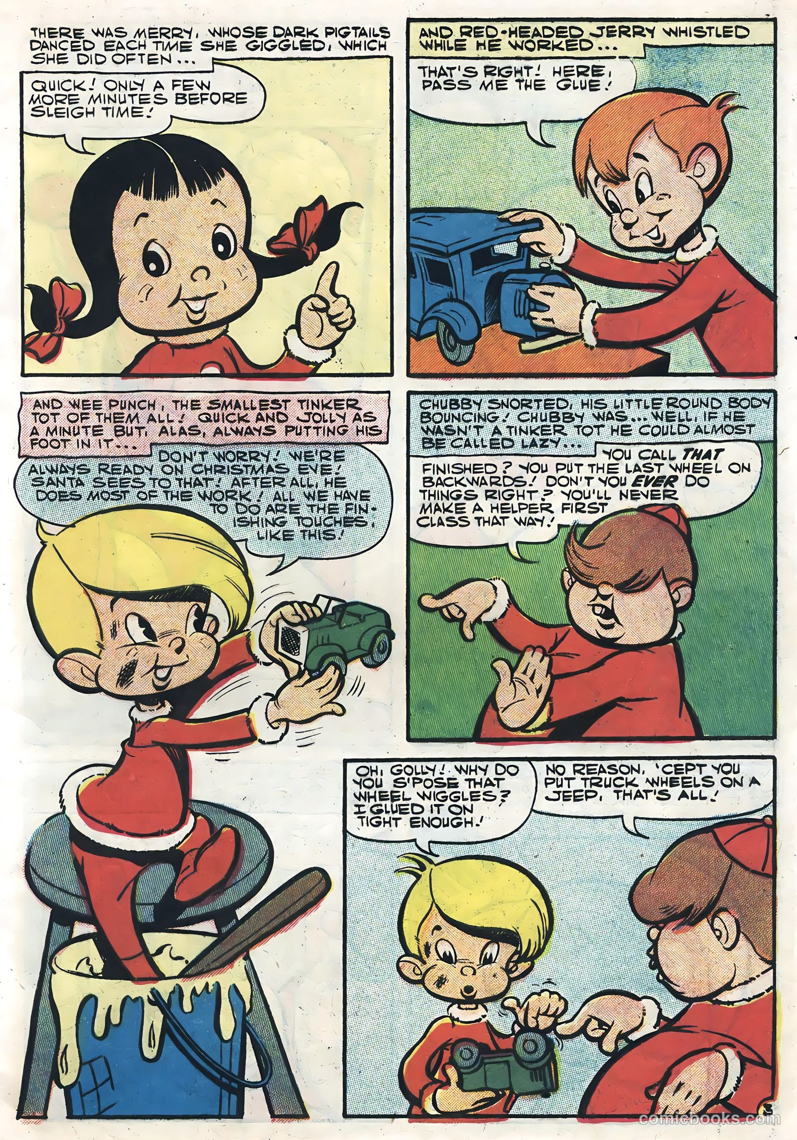 Santa's Tinker Tots #1 (1958) — page 5 of 36