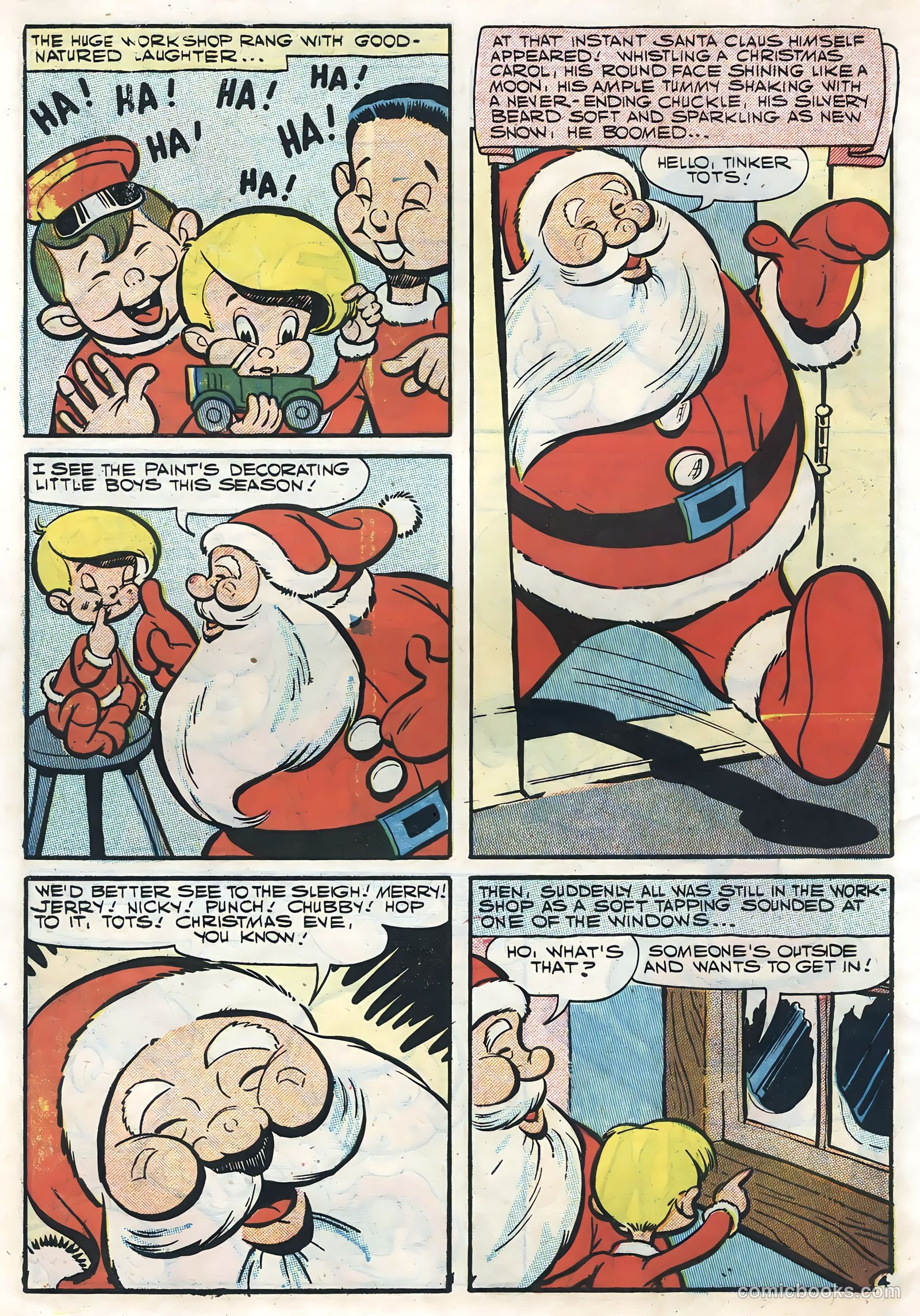 Santa's Tinker Tots #1 (1958) — page 6 of 36