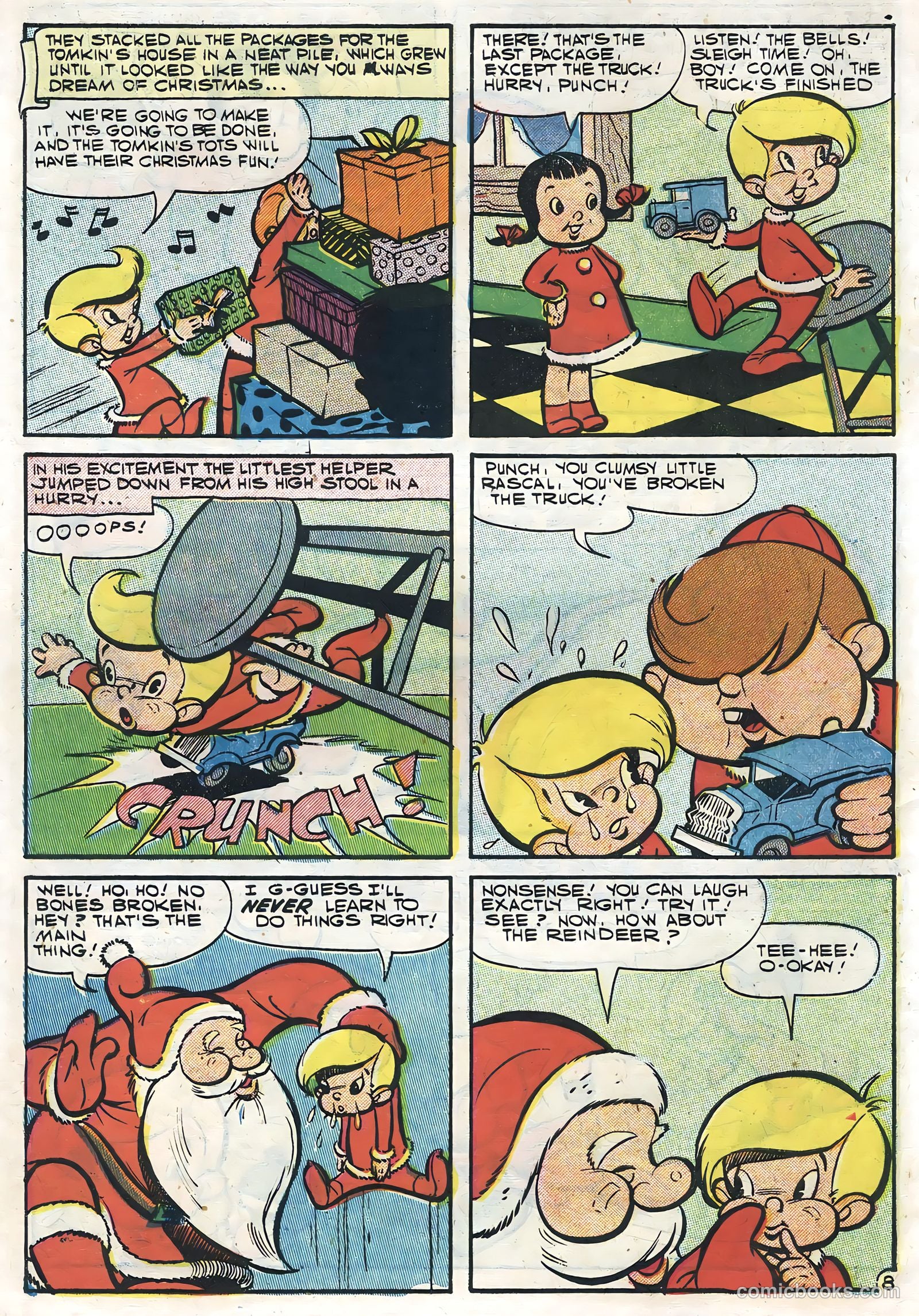 Santa's Tinker Tots #1 (1958) — page 10 of 36