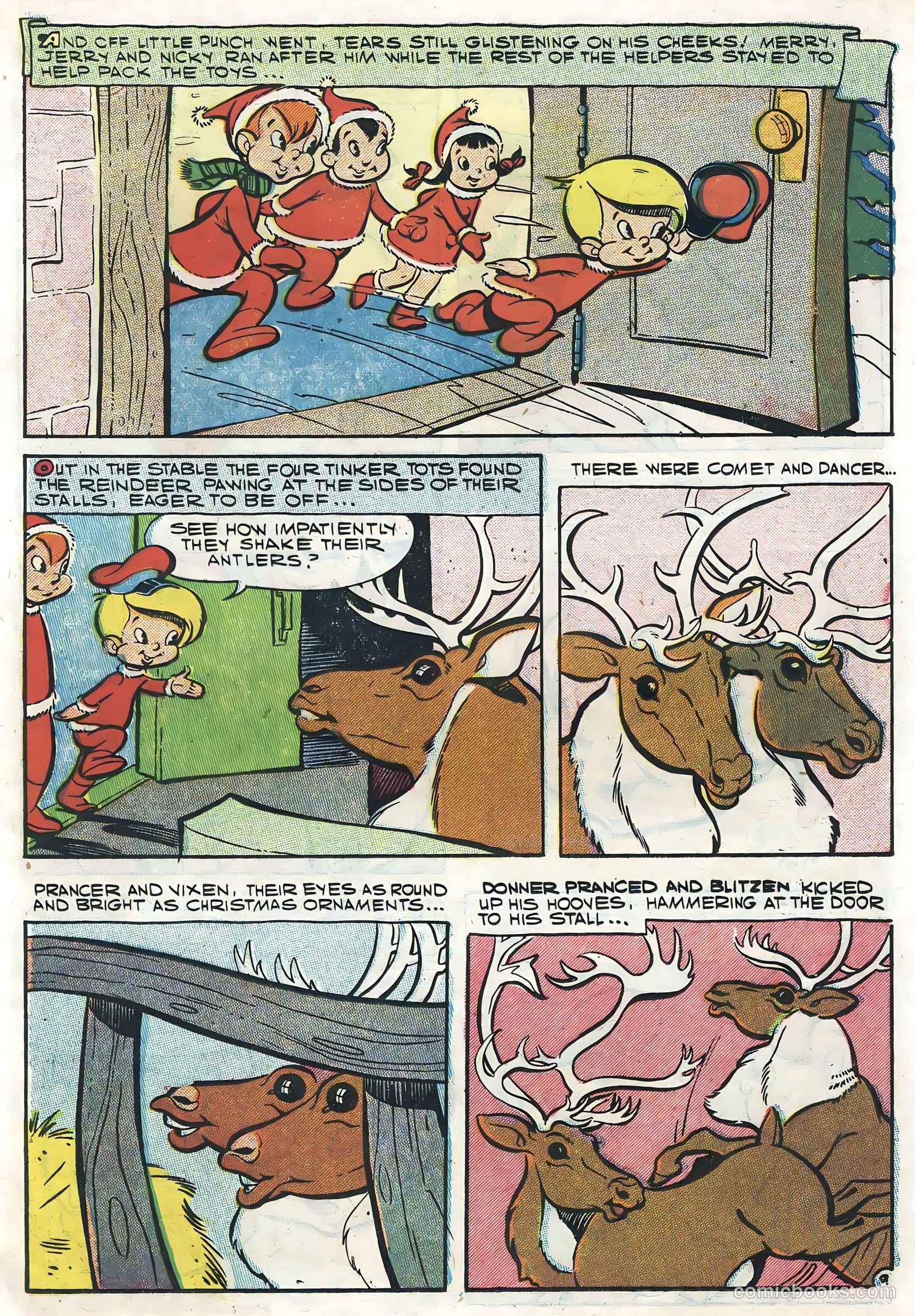 Santa's Tinker Tots #1 (1958) — page 11 of 36