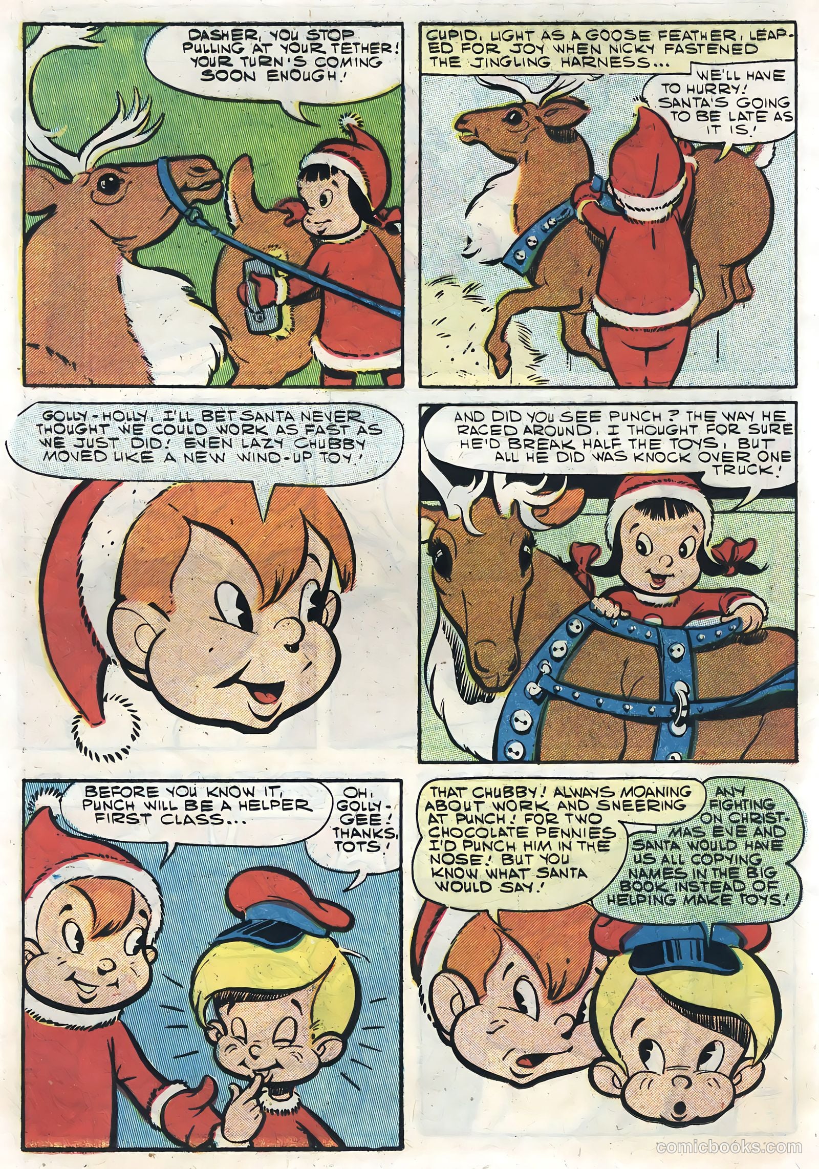 Santa's Tinker Tots #1 (1958) — page 12 of 36