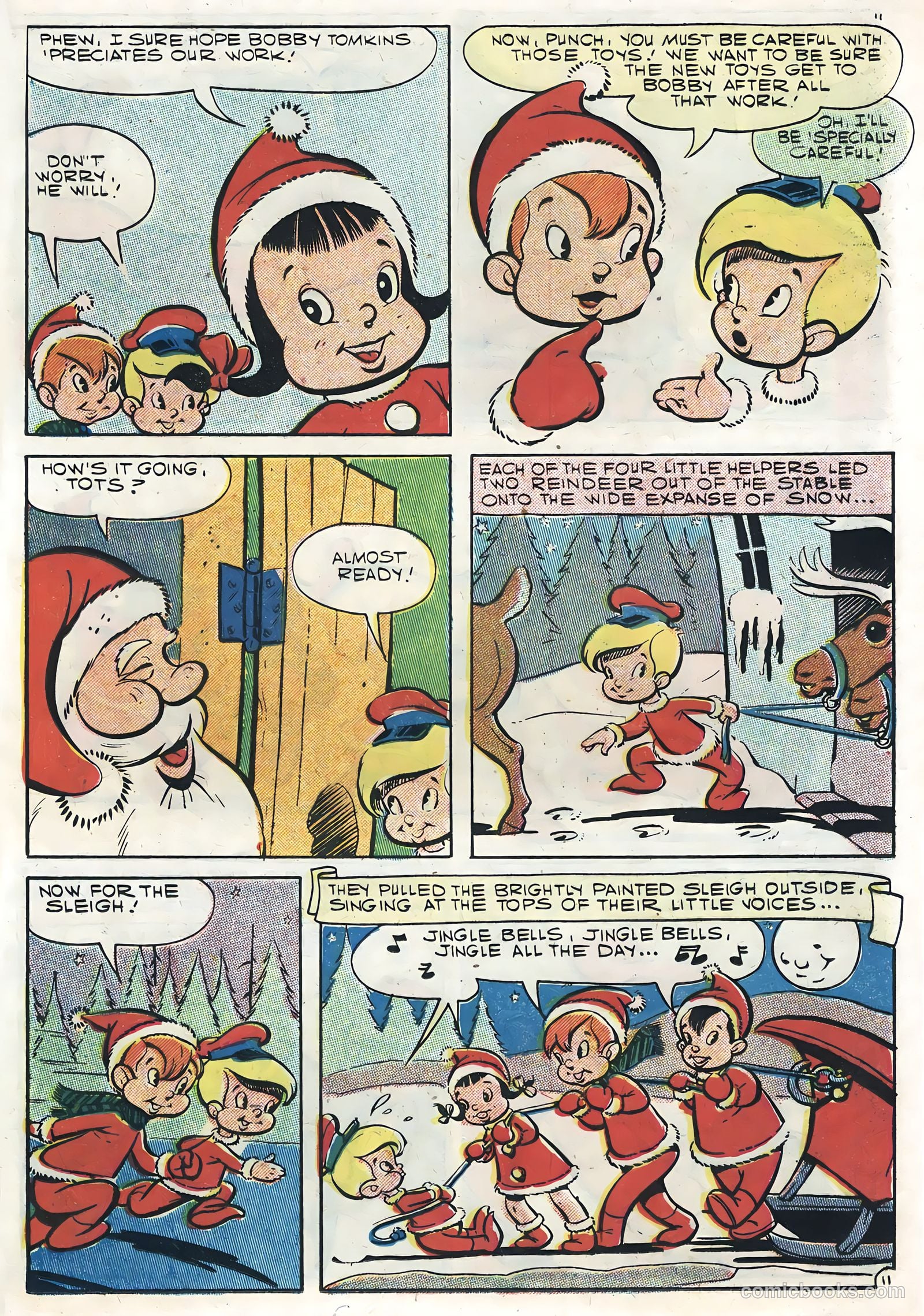 Santa's Tinker Tots #1 (1958) — page 13 of 36