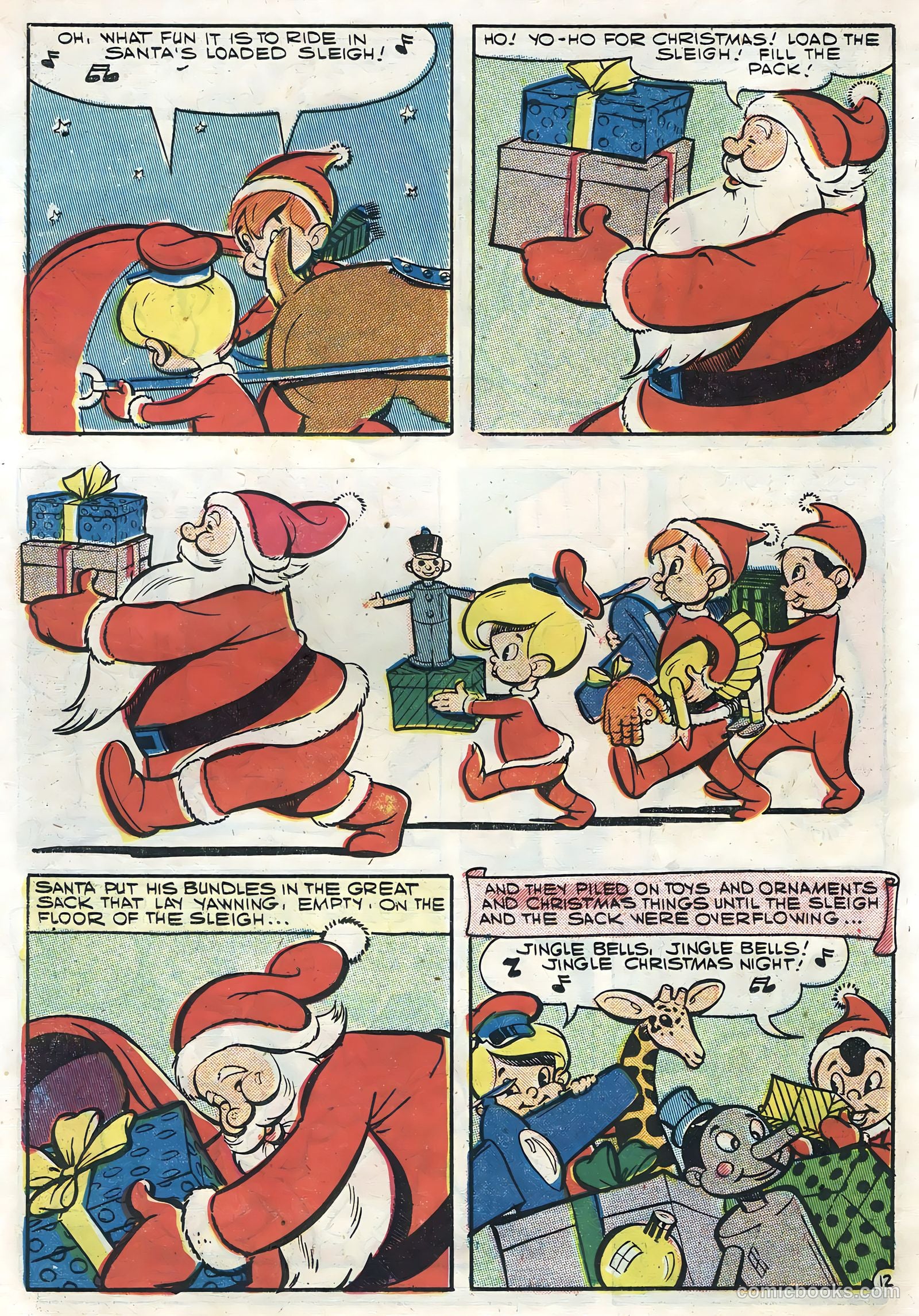 Santa's Tinker Tots #1 (1958) — page 14 of 36