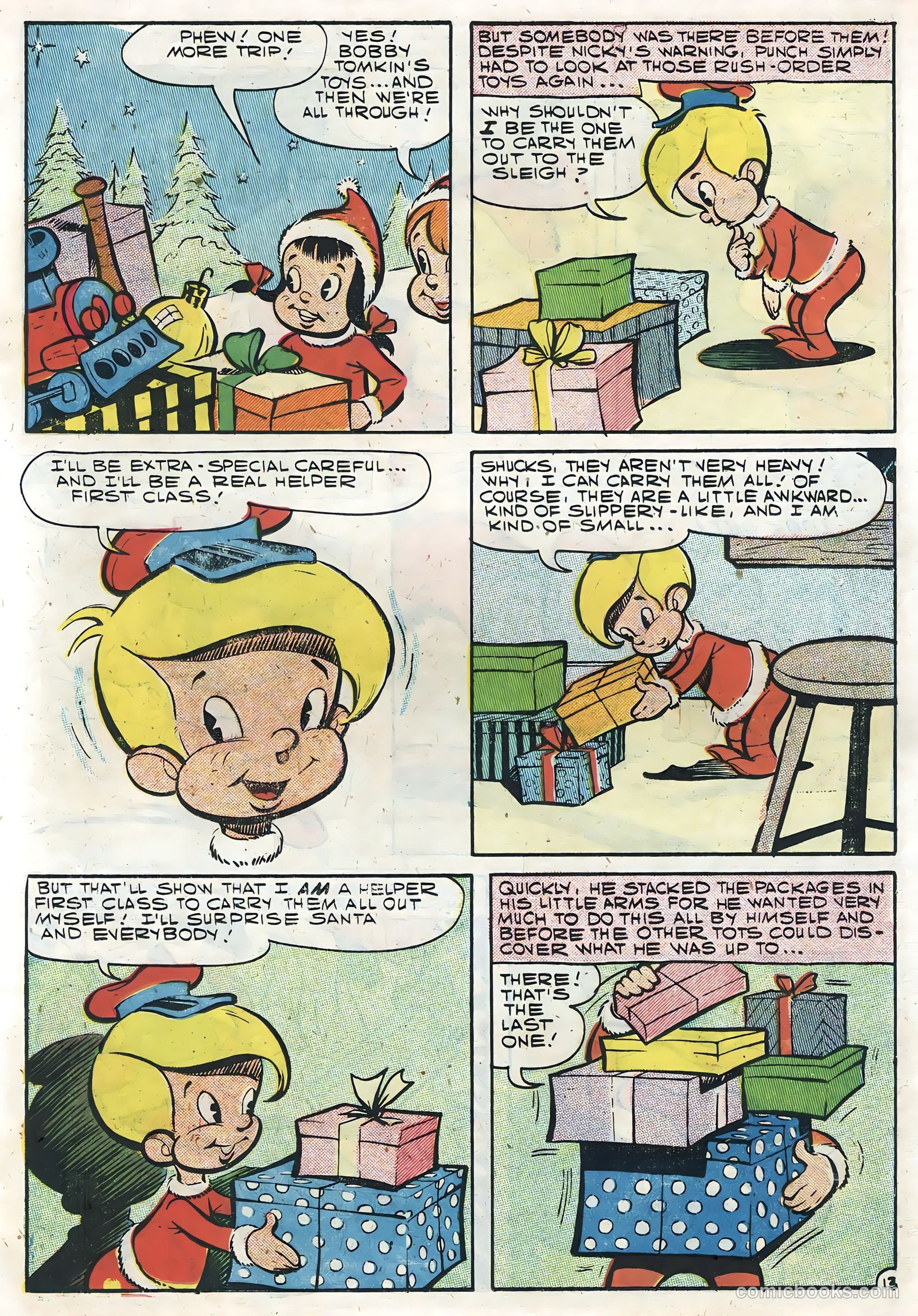 Santa's Tinker Tots #1 (1958) — page 15 of 36