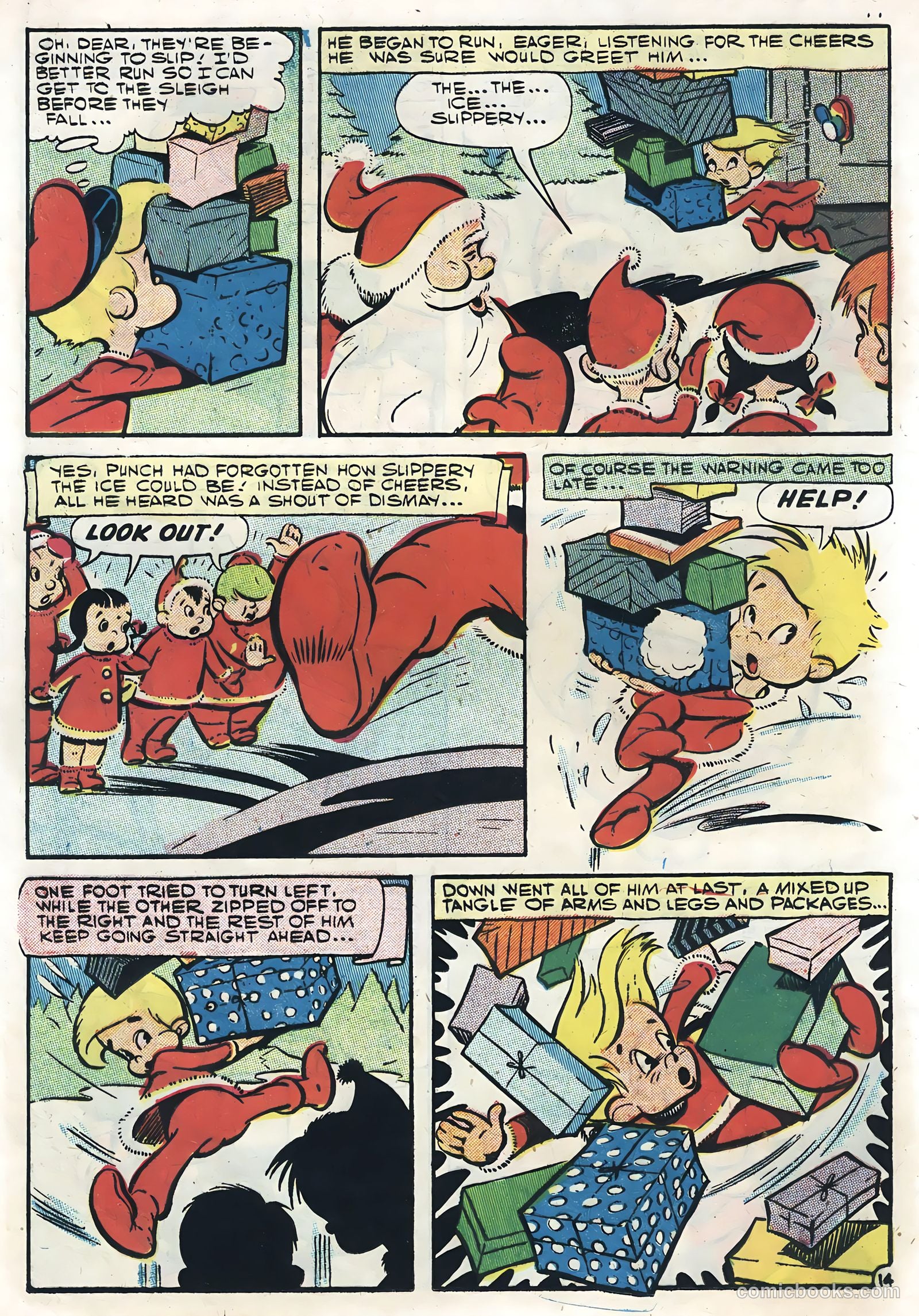 Santa's Tinker Tots #1 (1958) — page 16 of 36