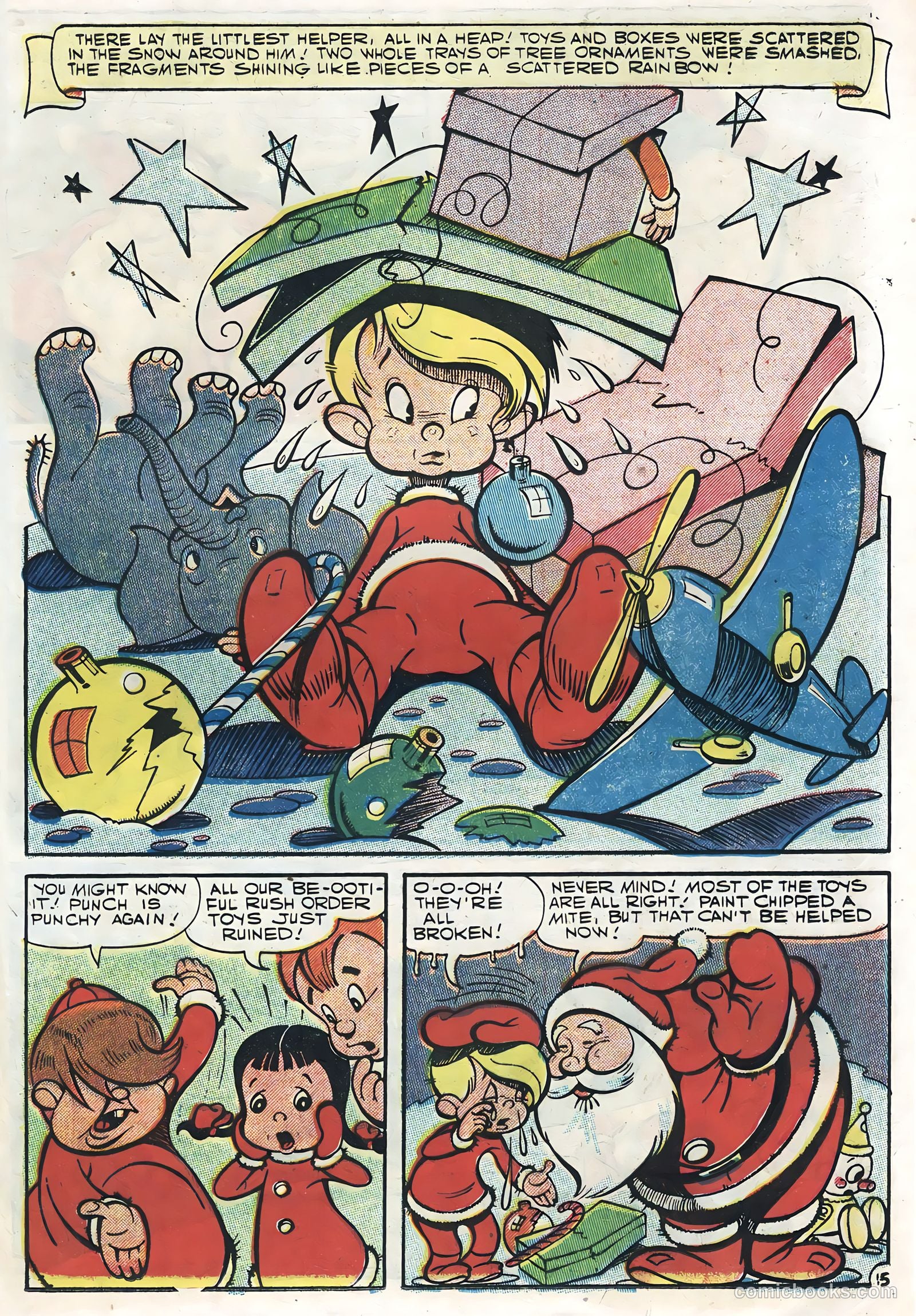 Santa's Tinker Tots #1 (1958) — page 17 of 36