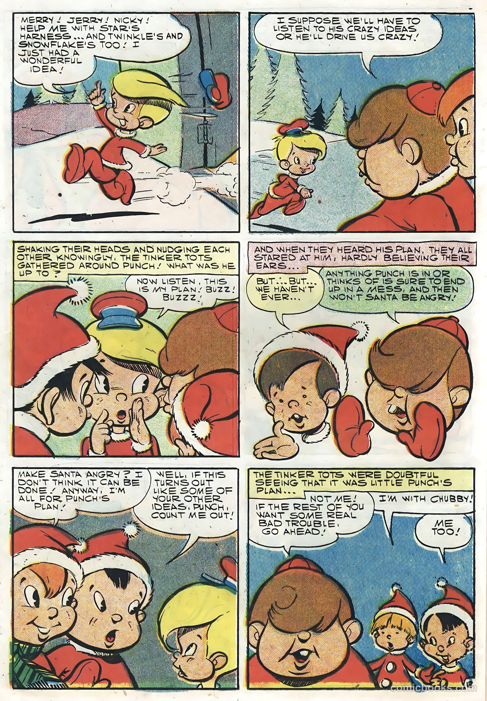 Santa's Tinker Tots #1 (1958) — page 20 of 36