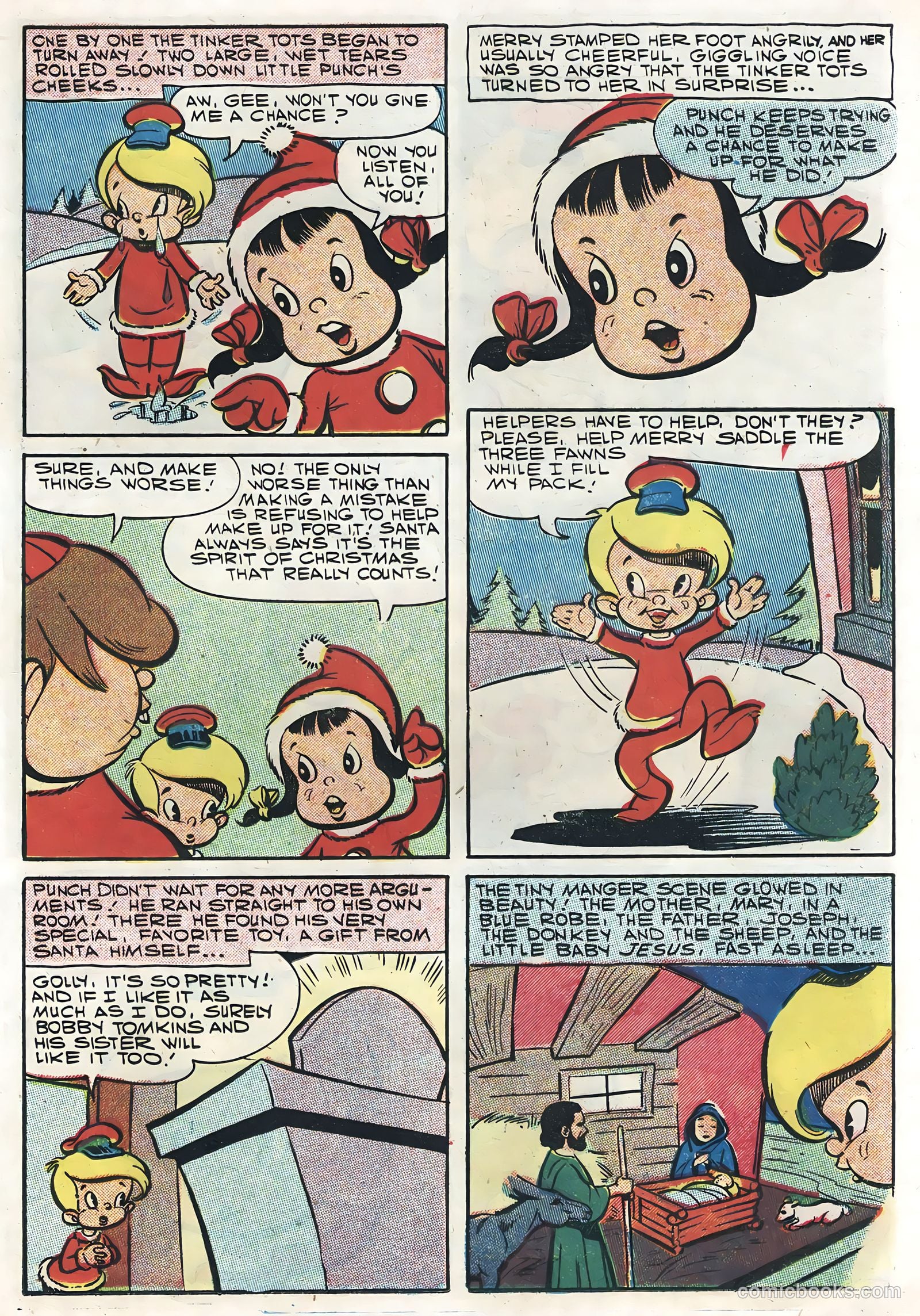 Santa's Tinker Tots #1 (1958) — page 21 of 36
