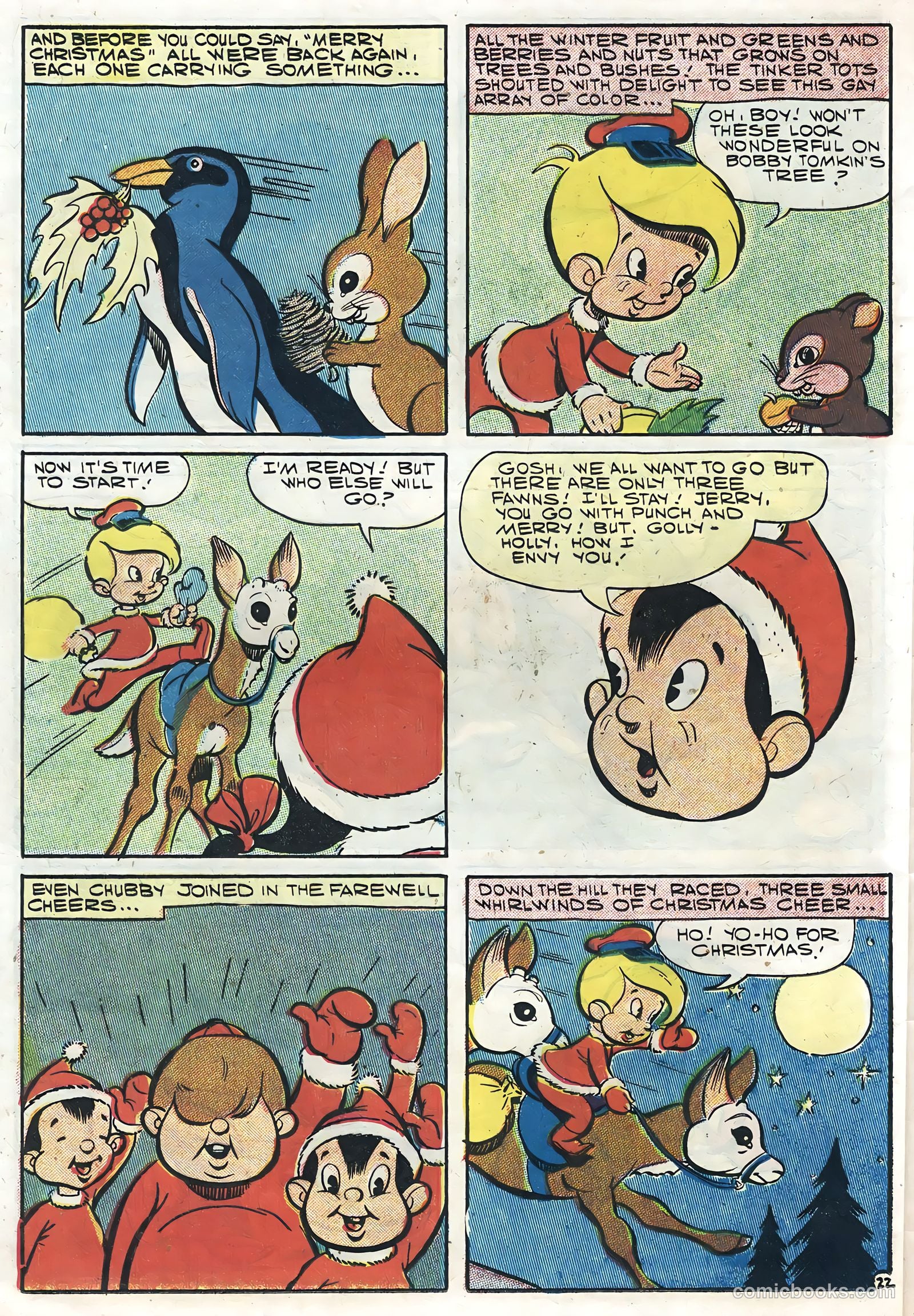Santa's Tinker Tots #1 (1958) — page 24 of 36