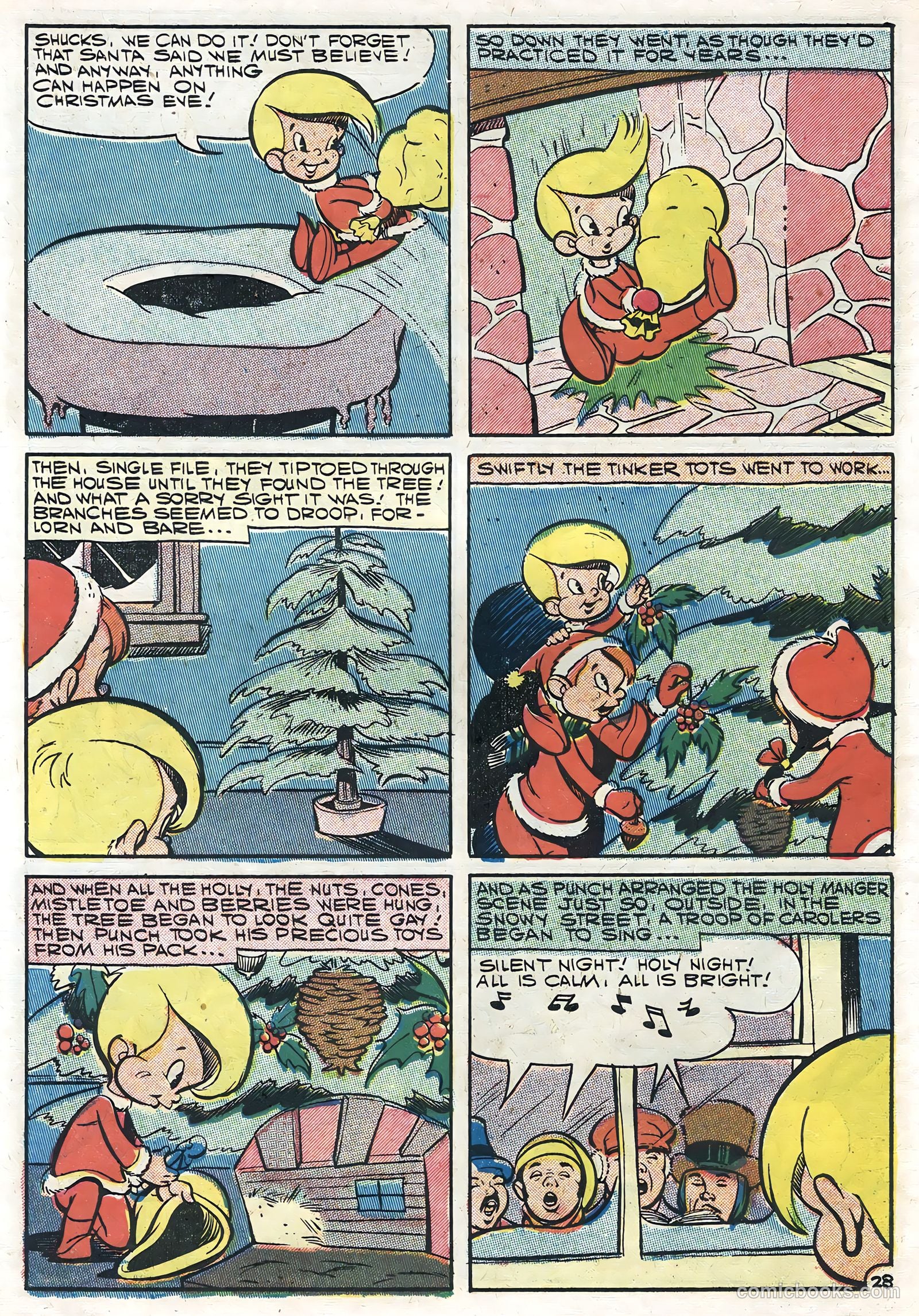Santa's Tinker Tots #1 (1958) — page 30 of 36