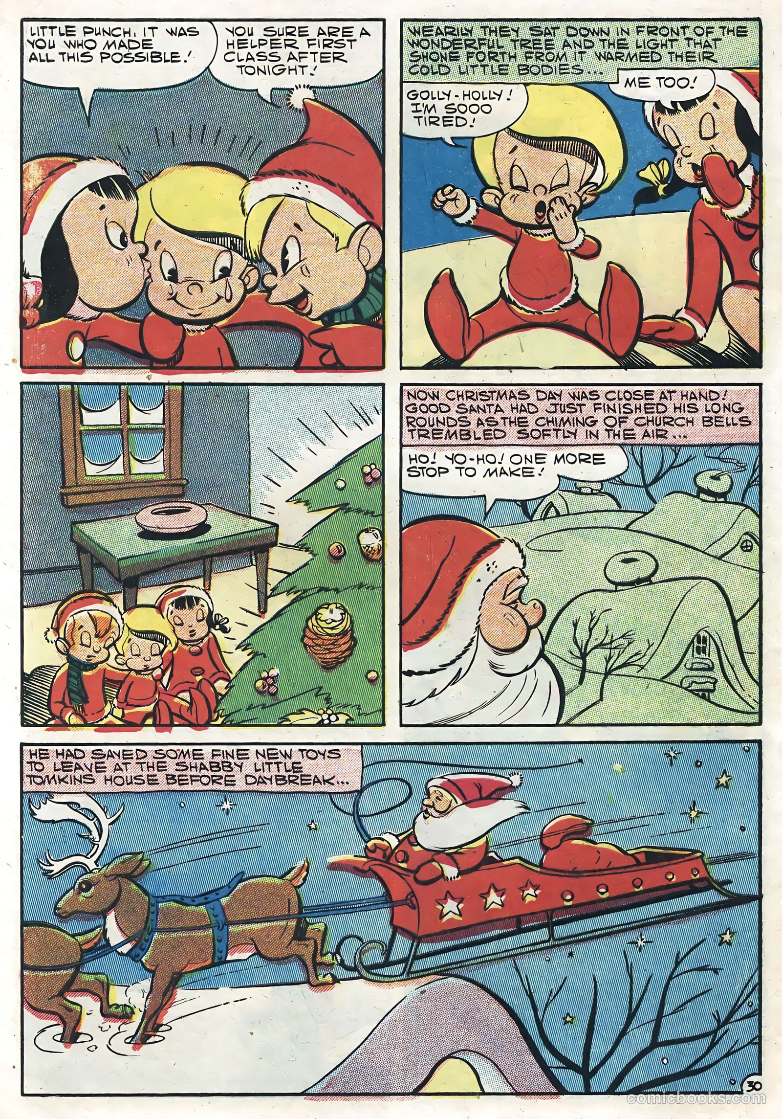 Santa's Tinker Tots #1 (1958) — page 32 of 36