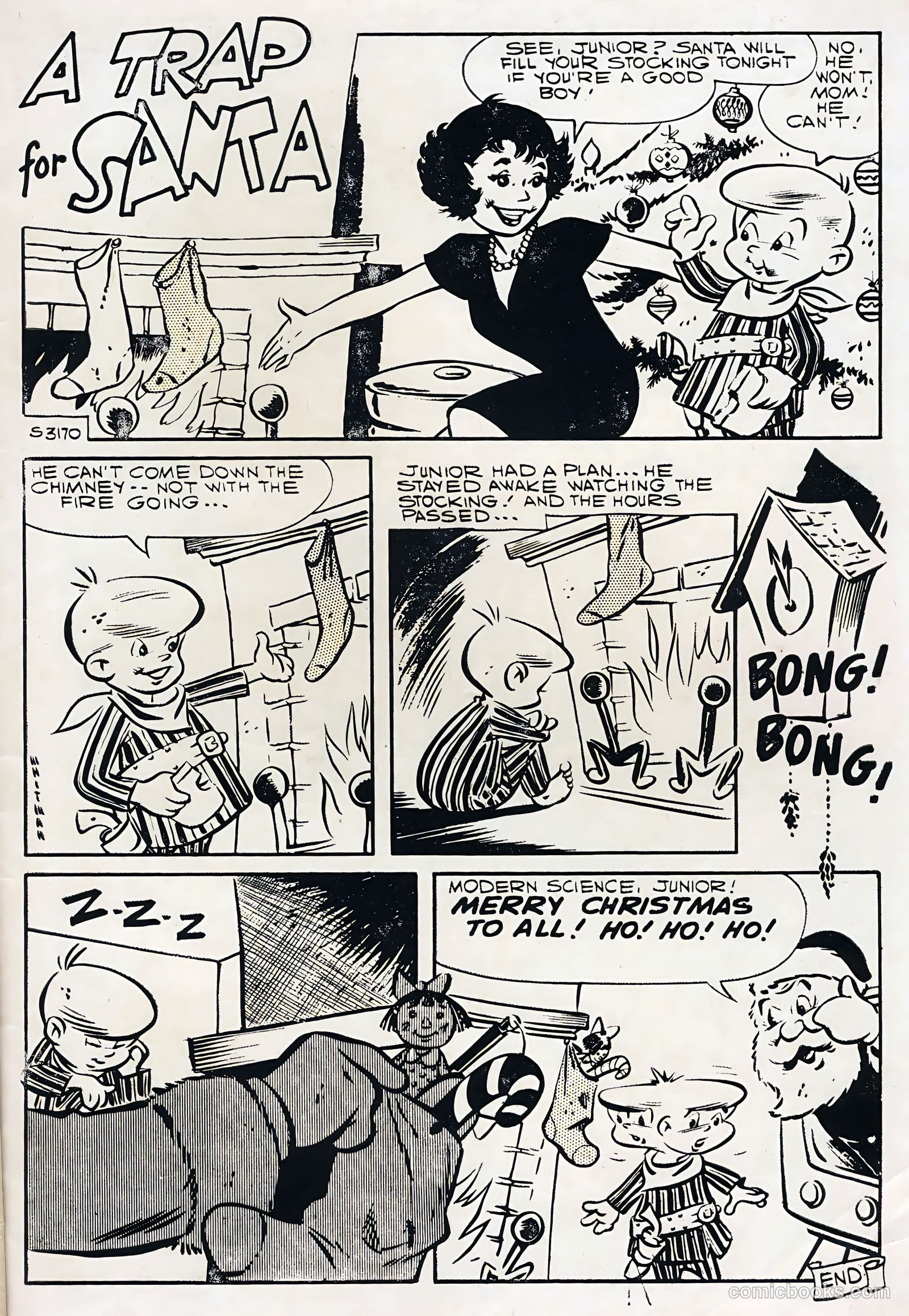 Santa's Tinker Tots #1 (1958) — page 35 of 36