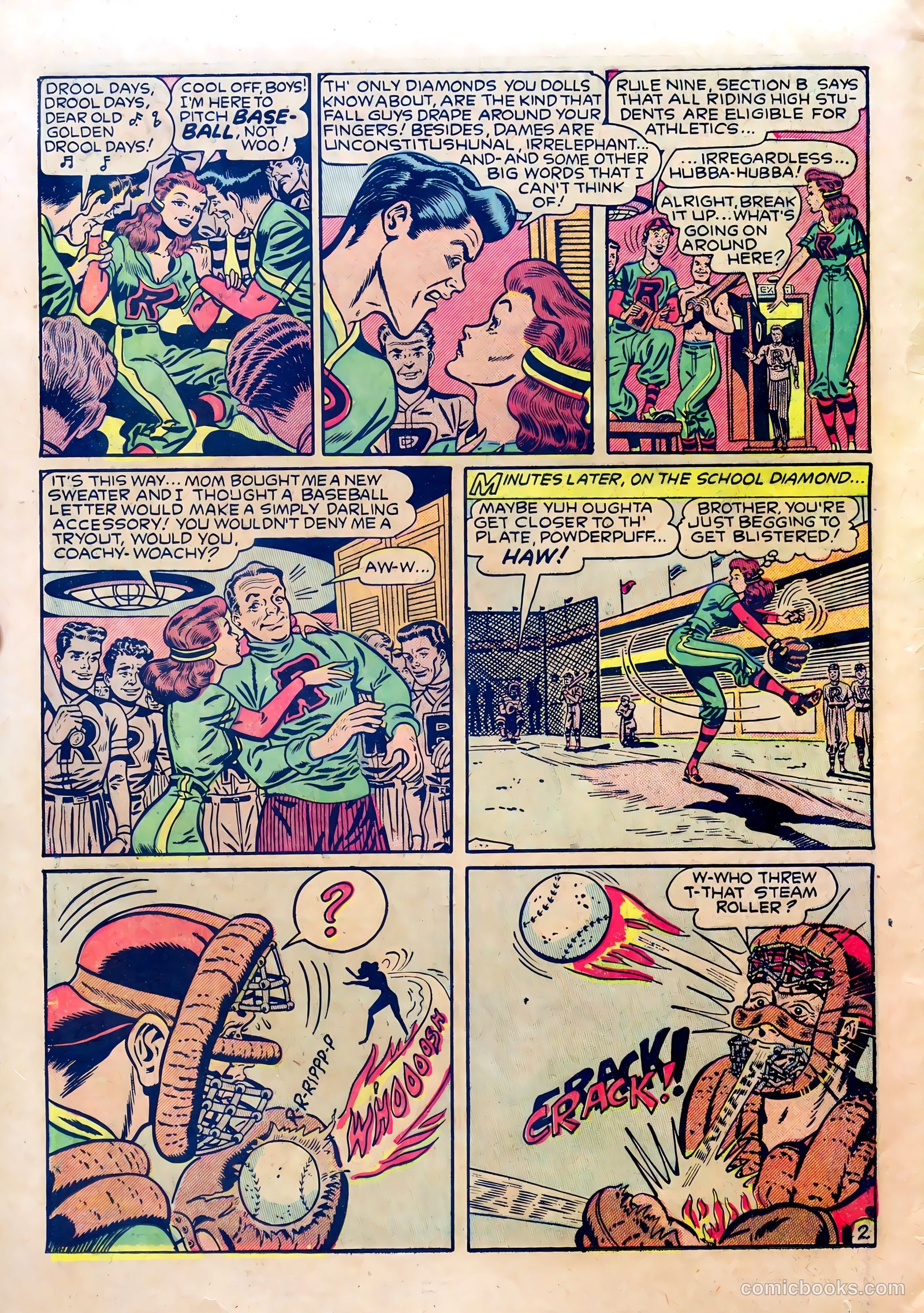 School-Day Romances #1 (1949) — page 12 of 36