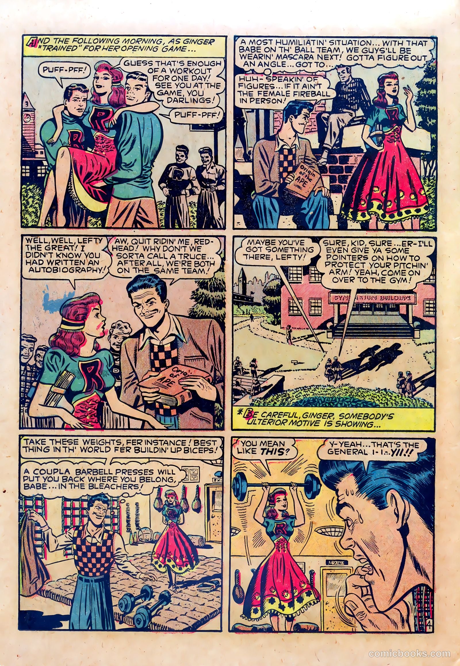 School-Day Romances #1 (1949) — page 14 of 36