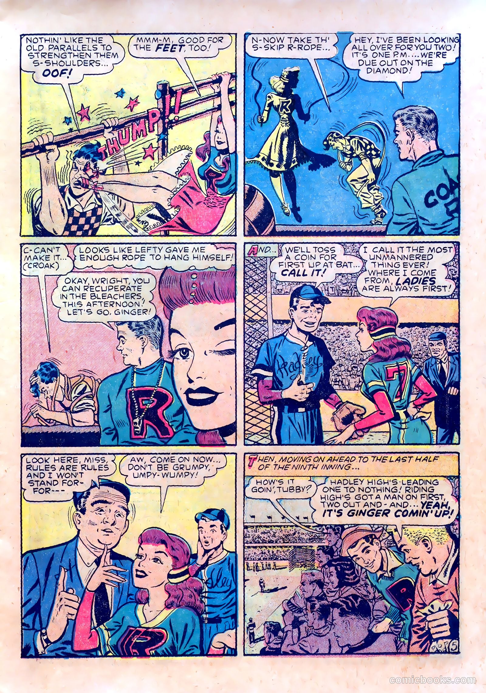 School-Day Romances #1 (1949) — page 15 of 36