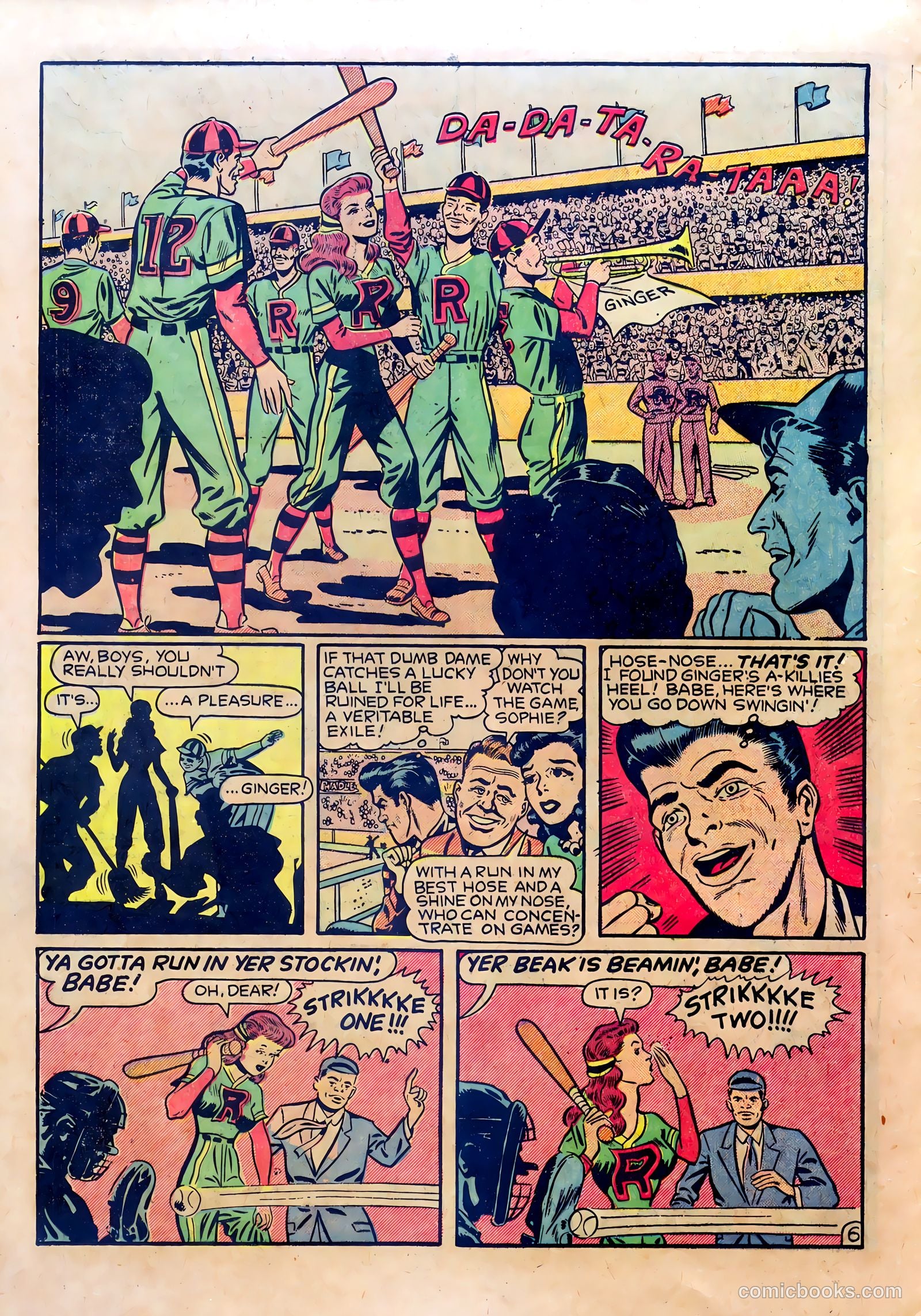School-Day Romances #1 (1949) — page 16 of 36