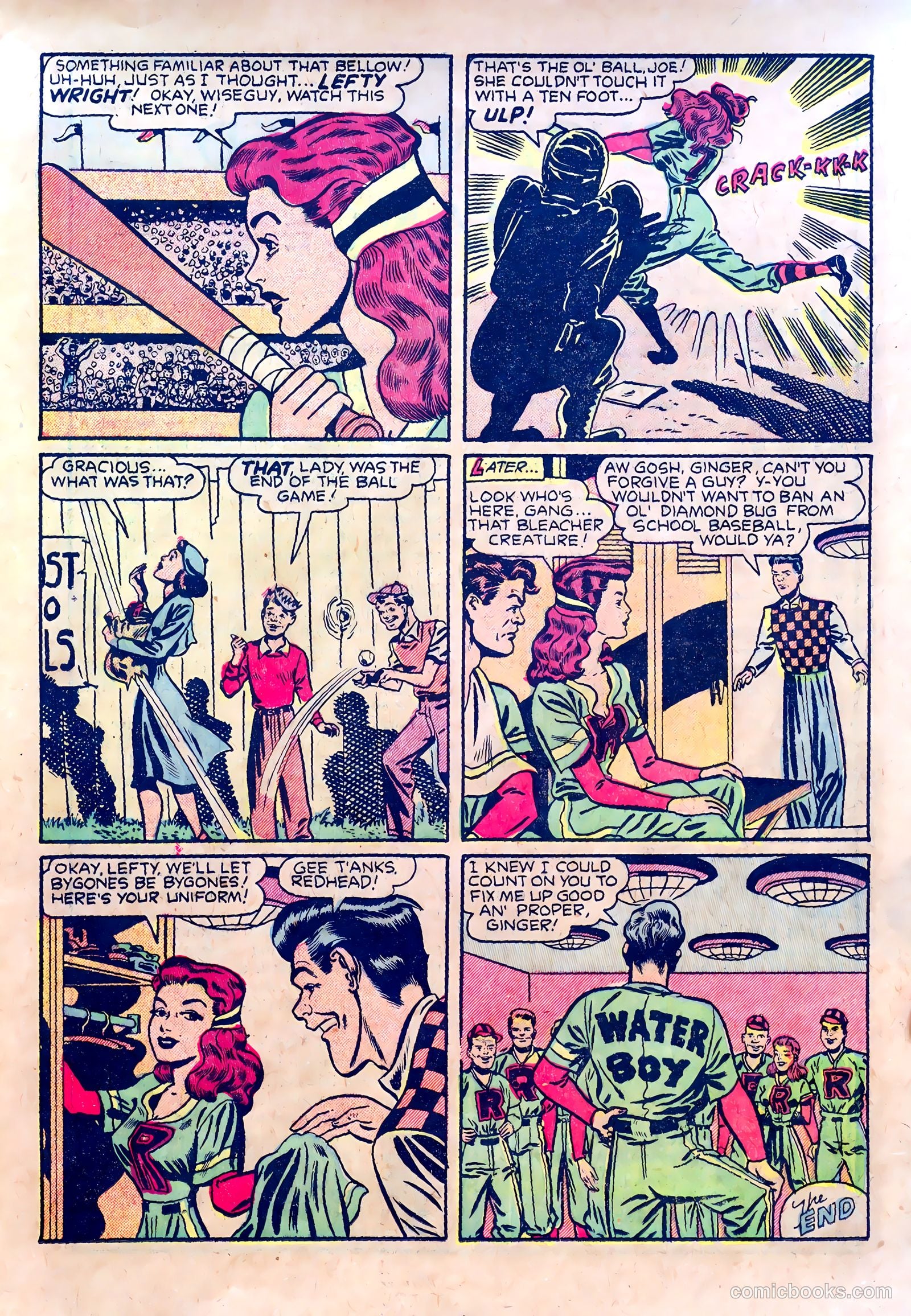 School-Day Romances #1 (1949) — page 17 of 36
