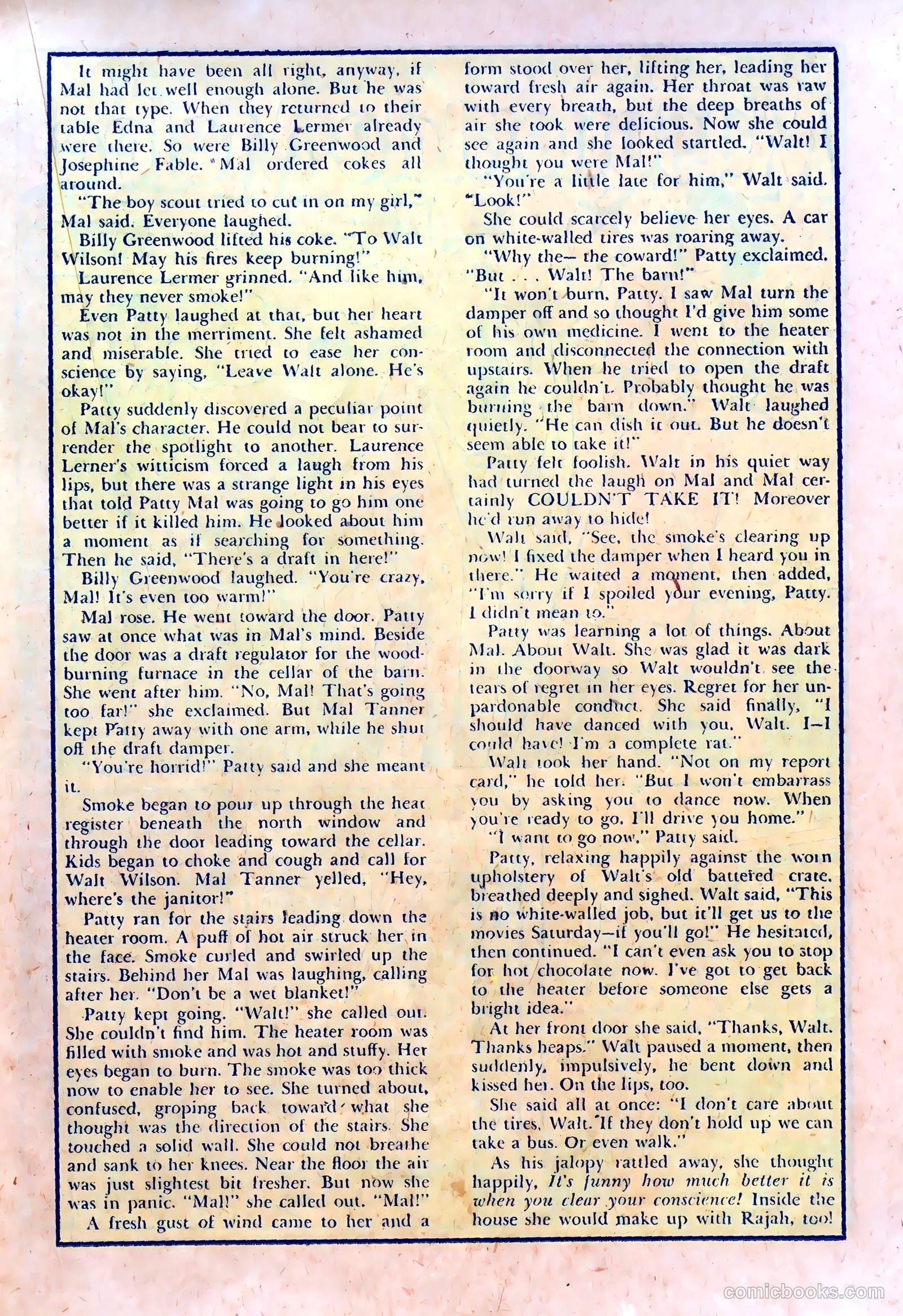 School-Day Romances #1 (1949) — page 19 of 36