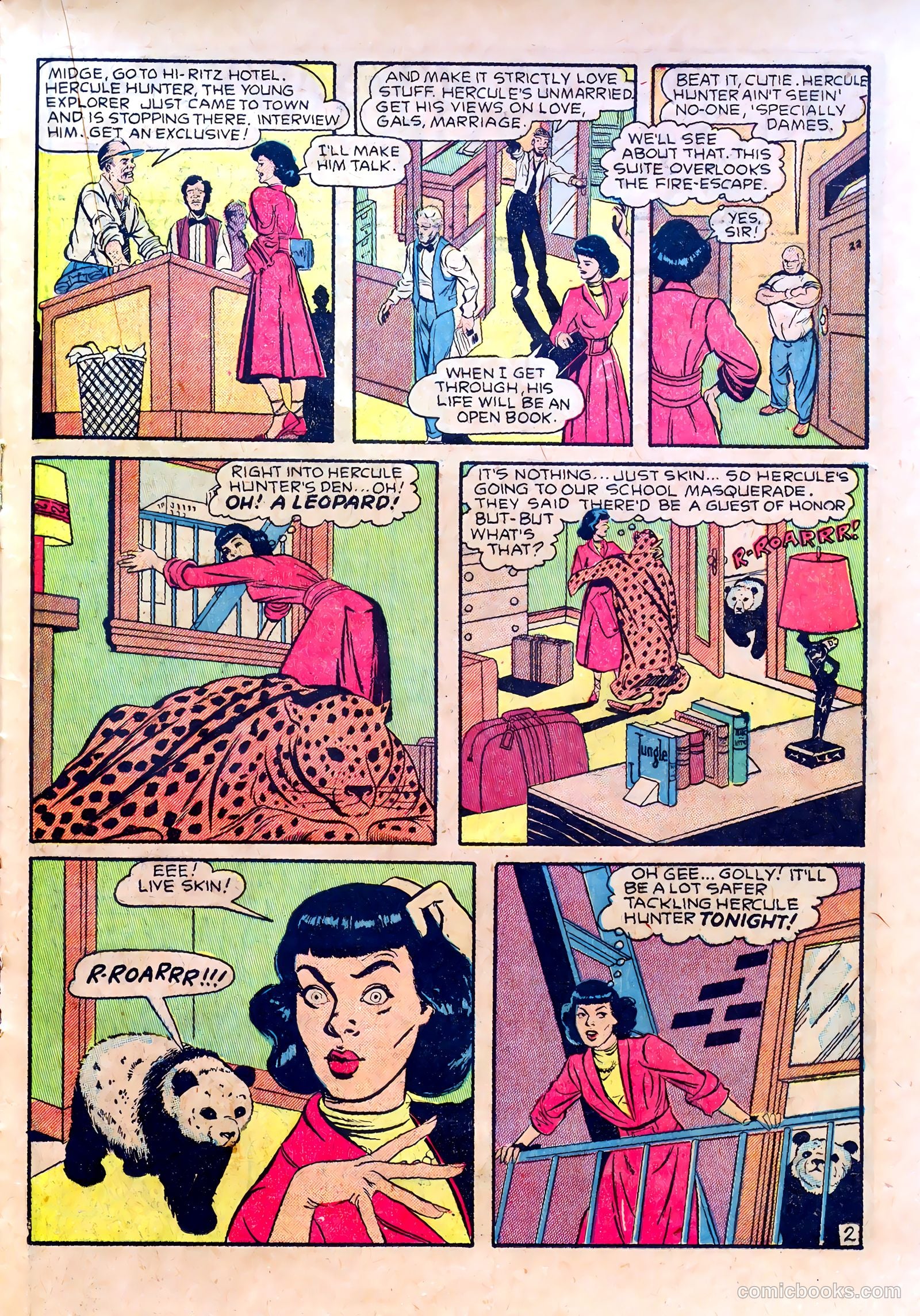 School-Day Romances #1 (1949) — page 21 of 36