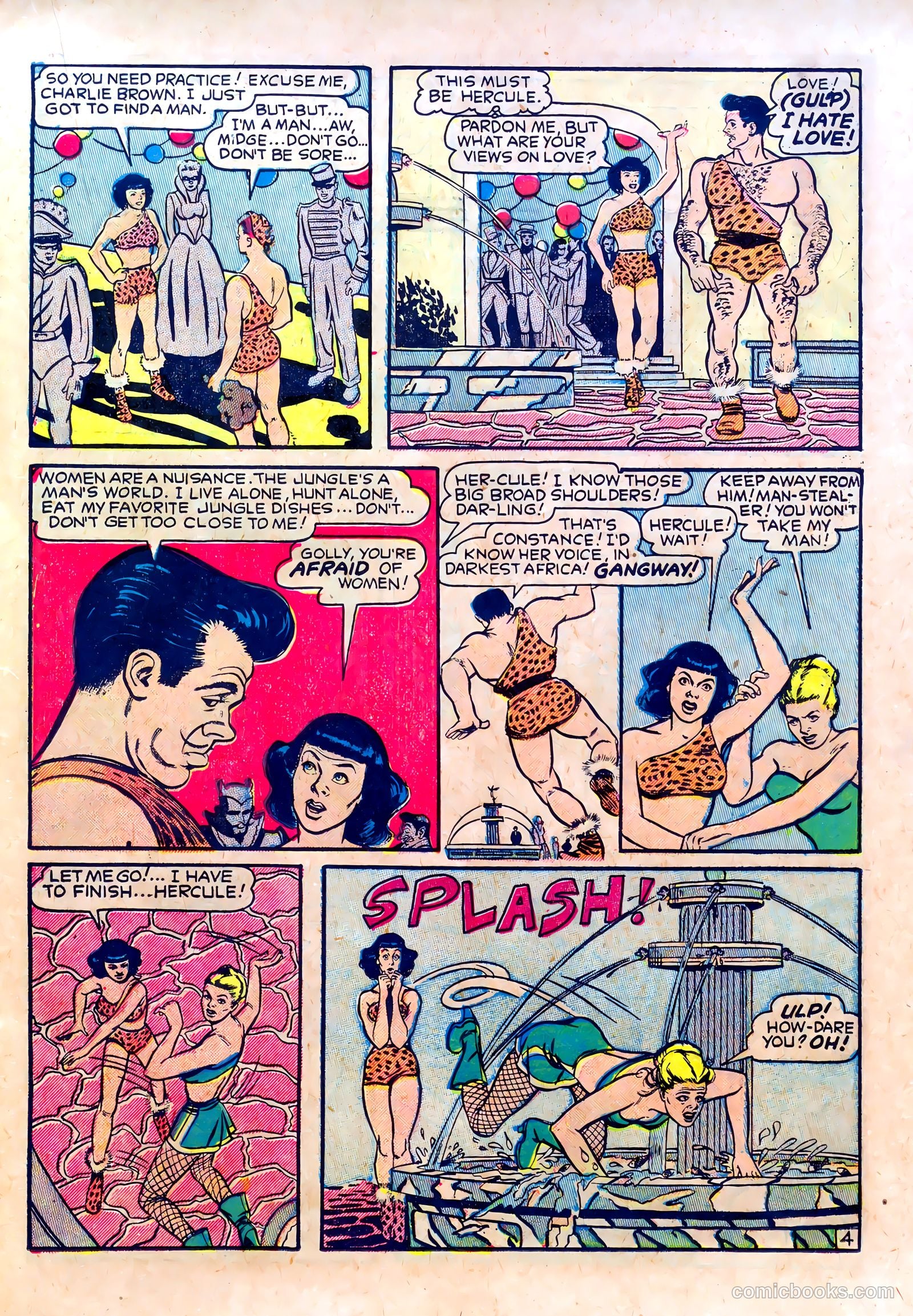 School-Day Romances #1 (1949) — page 23 of 36