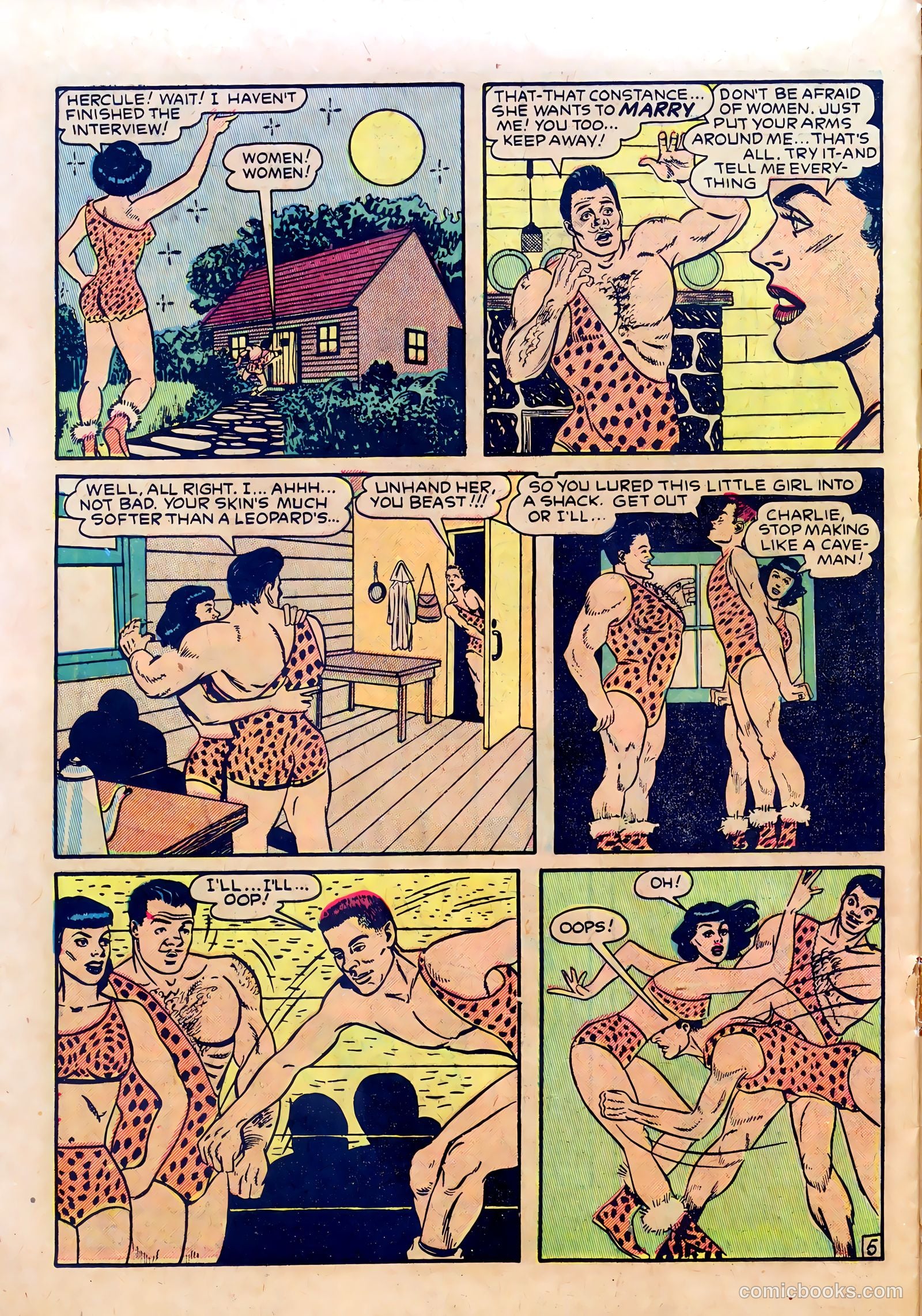 School-Day Romances #1 (1949) — page 24 of 36